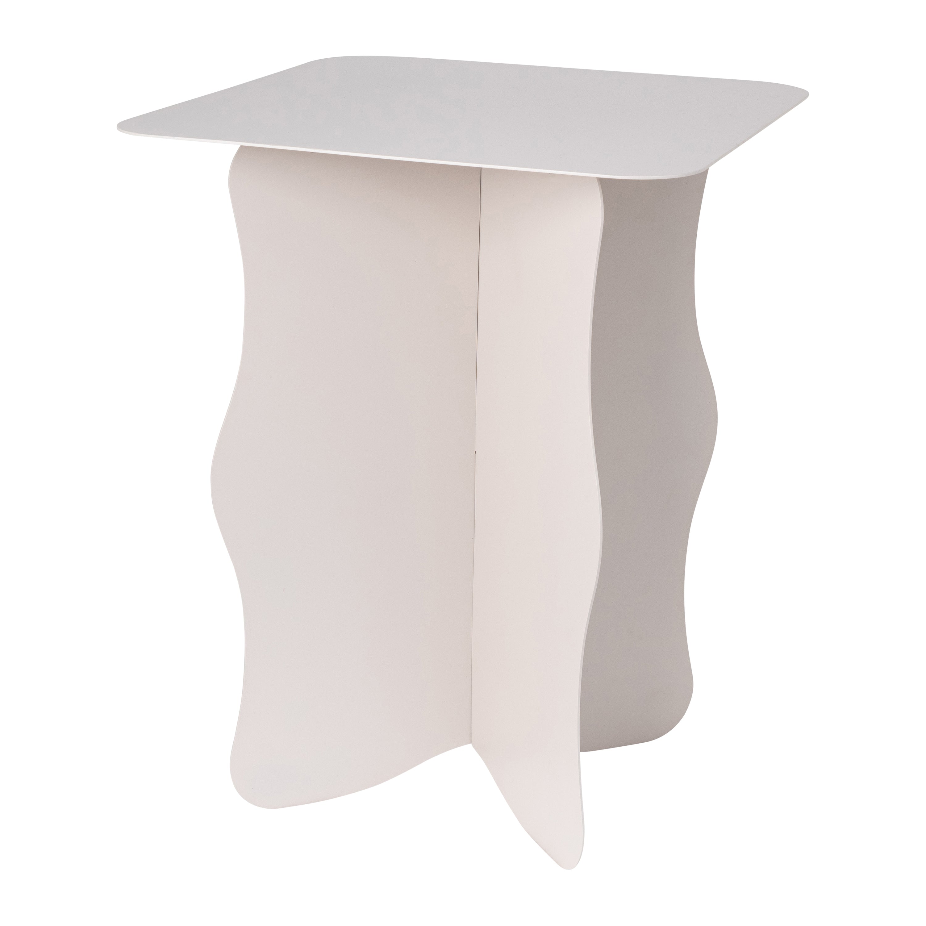Blokker Wiggle Bijzettafel 40 x 40 cm - Greige