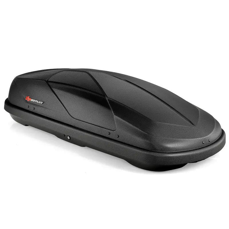 Waterproof Rooftop Cargo Box 15 Cu. Ft. Heavy-Duty Aerodynamic Roof Mount Carrier - Image 2 Waterproof Rooftop Cargo Box 15 Cu. Ft. Heavy-Duty Aerodynamic Roof Mount Carrier - Image 2