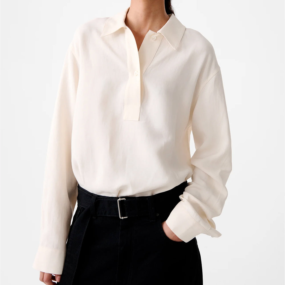 Studio Nicholson - Chemise Pinole - Craie