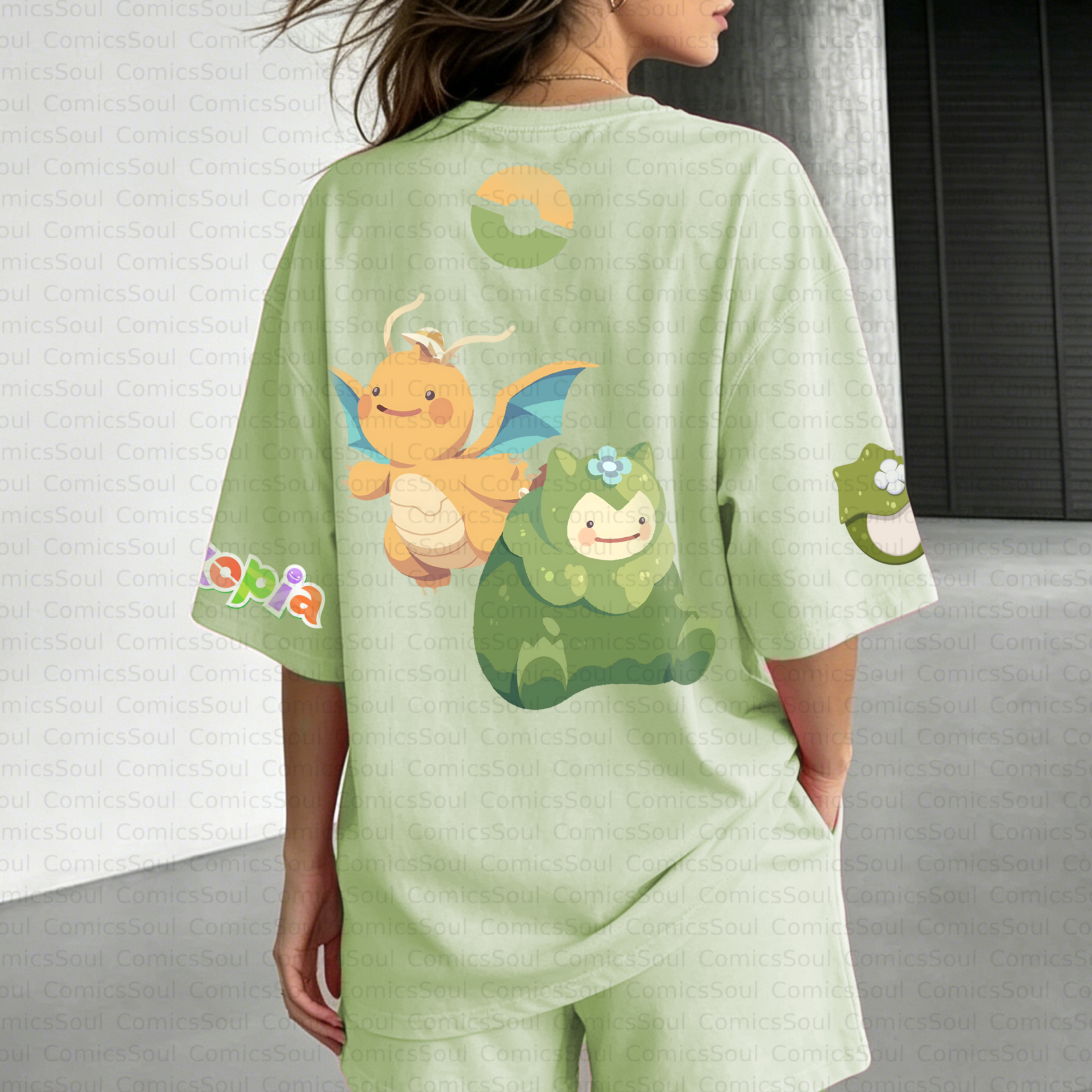 Unisex Anime Inspired Vintage T-Shirt