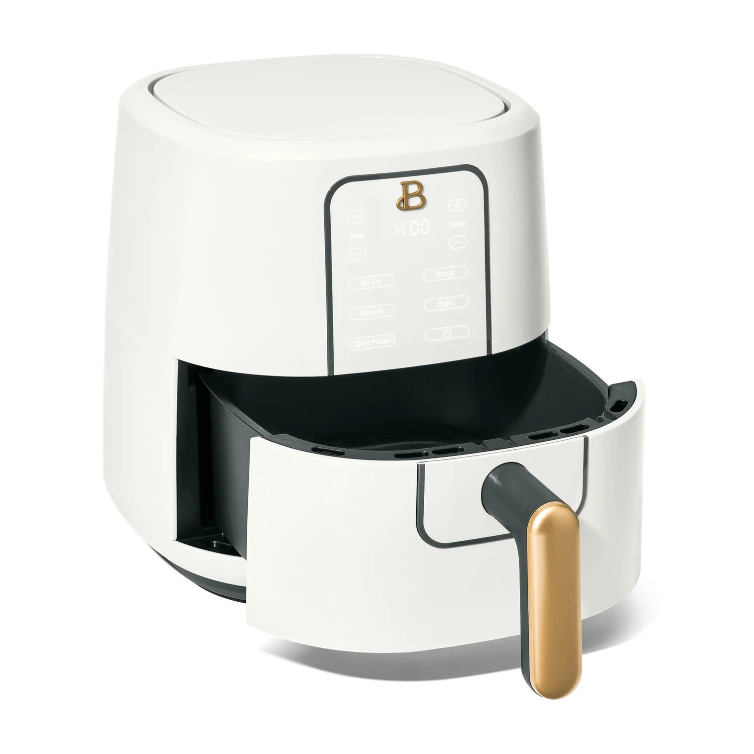 Beautiful 3 Qt Air Fryer with TurboCrisp Technology, White Icing by Drew Barrymore - Image 9