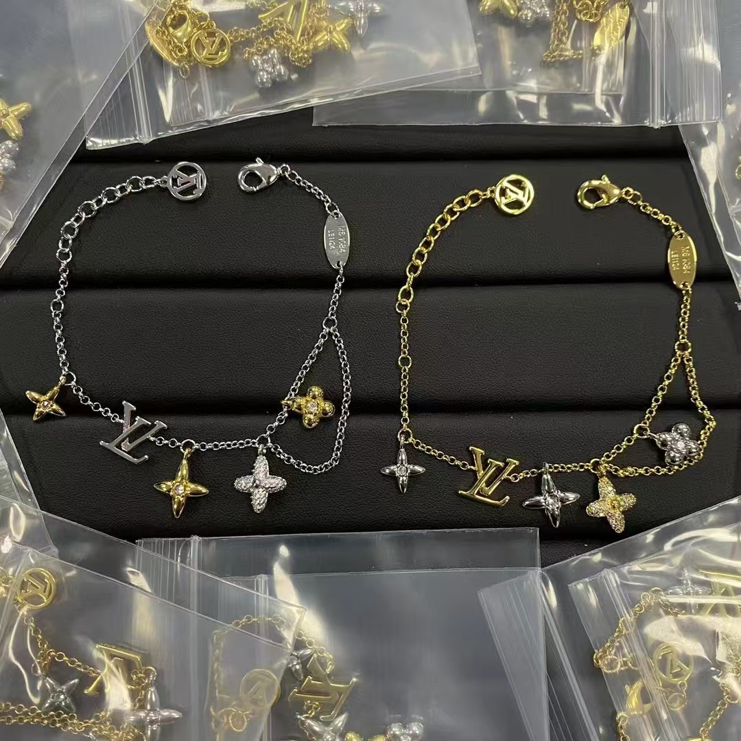 Louis Vuitton Mixed Color Charms Bracelet - Original Replica Club