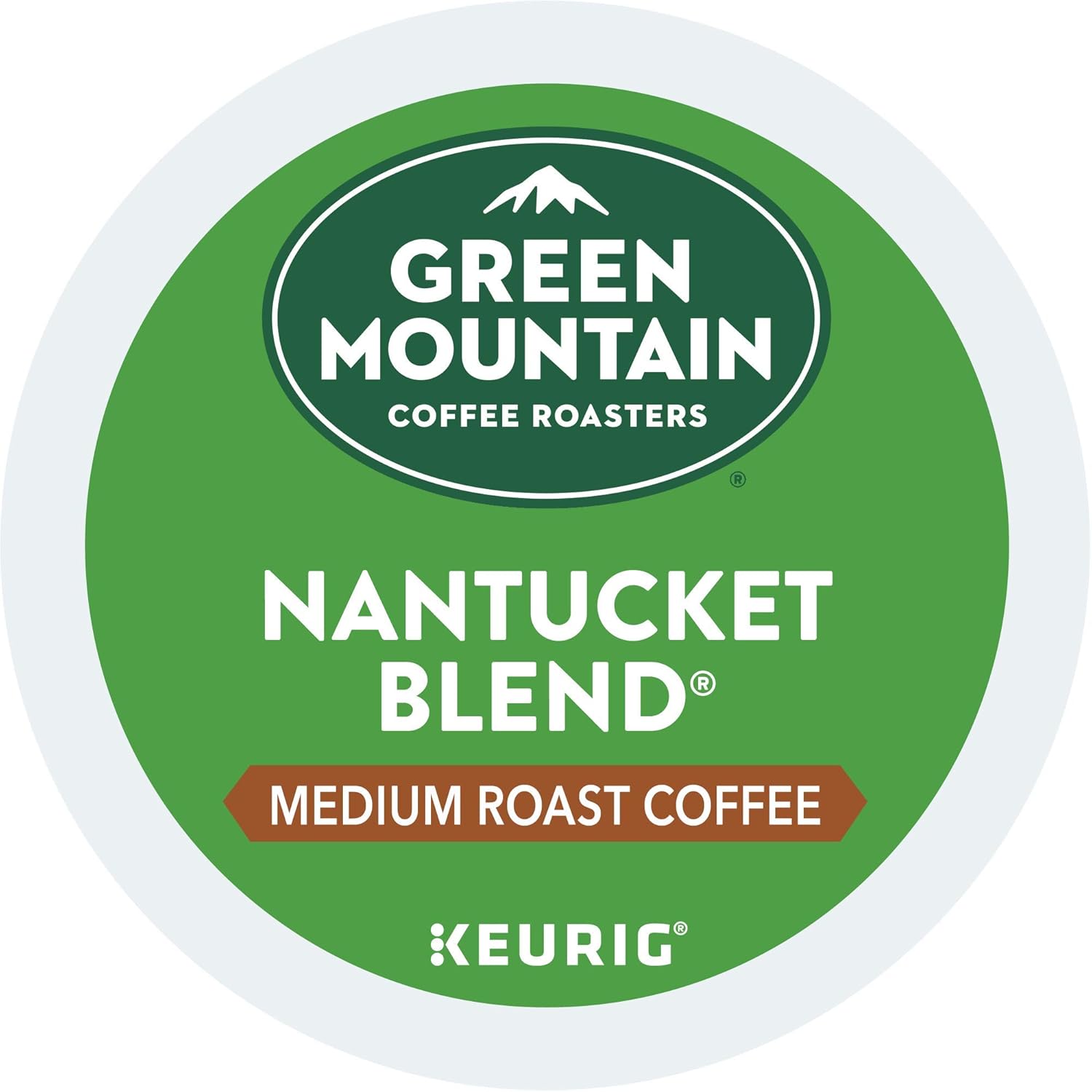 Green Mountain Coffee Roasters Nantucket Blend. Single-Serve Keurig K-Cup Pods. Medium Roast Coffee. 24 Count