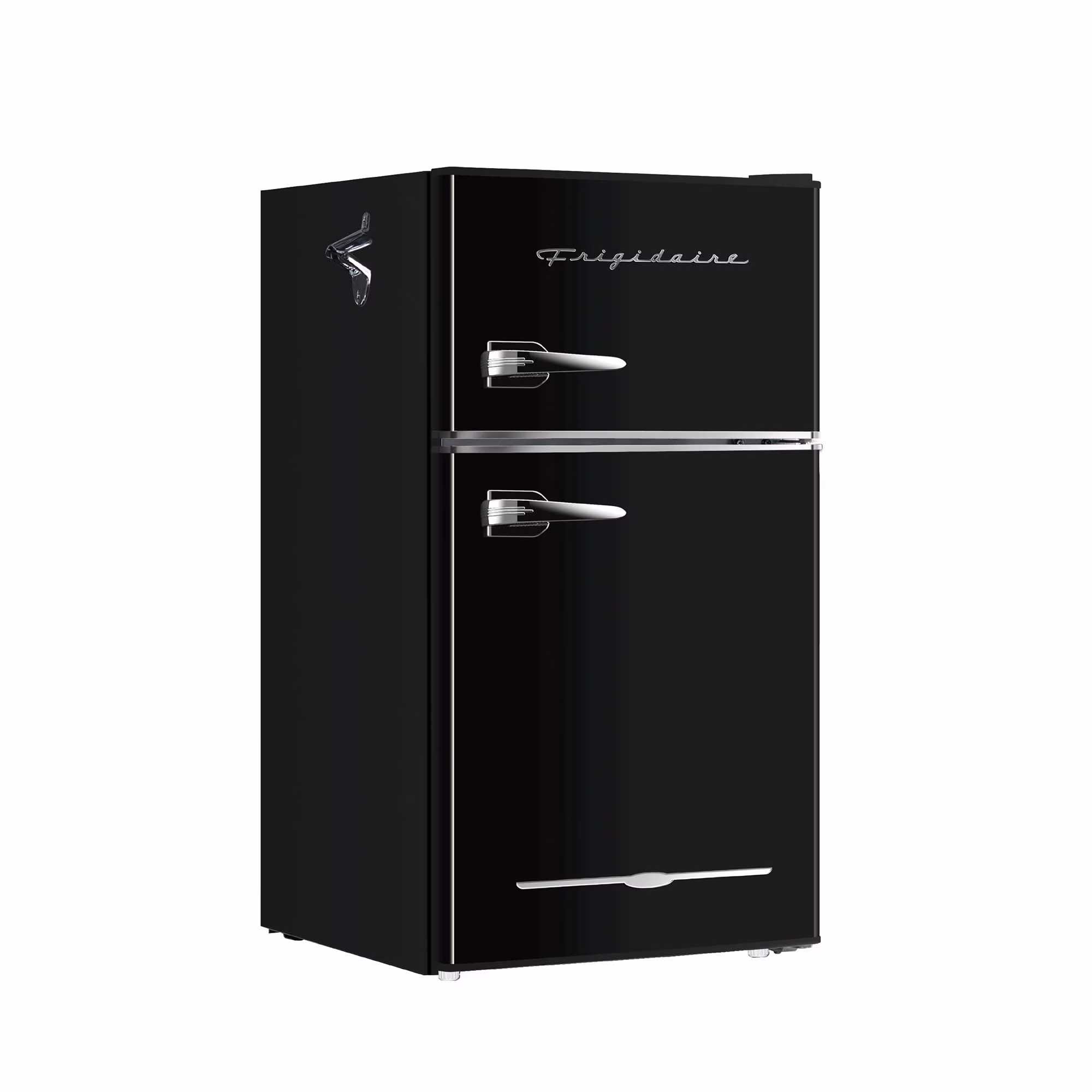 Frigidaire Retro 3.1 Cu ft Two Door Compact Refrigerator with Freezer, Red