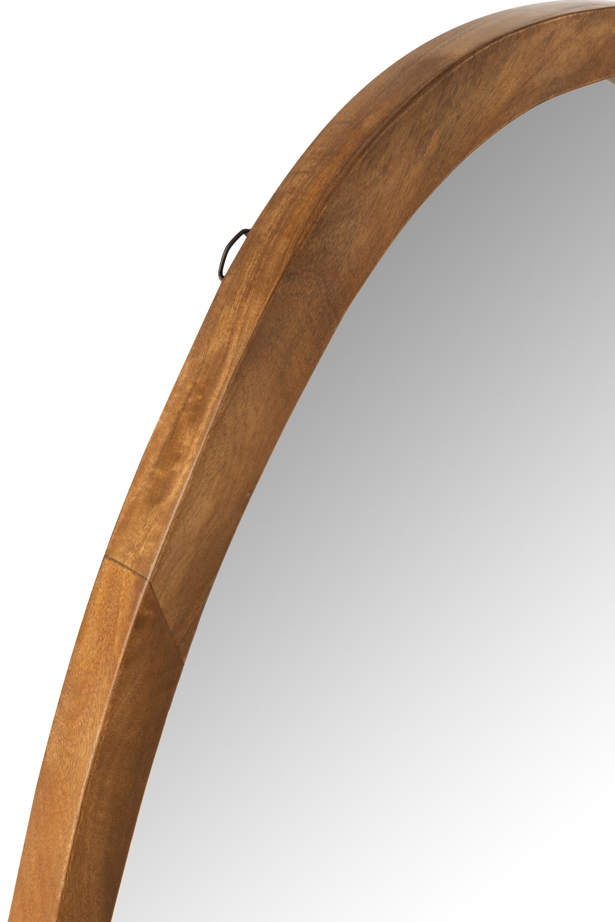 J-Line Spiegel Onregelmatig Mango Hout Bruin