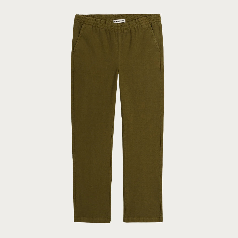 Homecore - Pantalon Maji Bio - Army Khaki