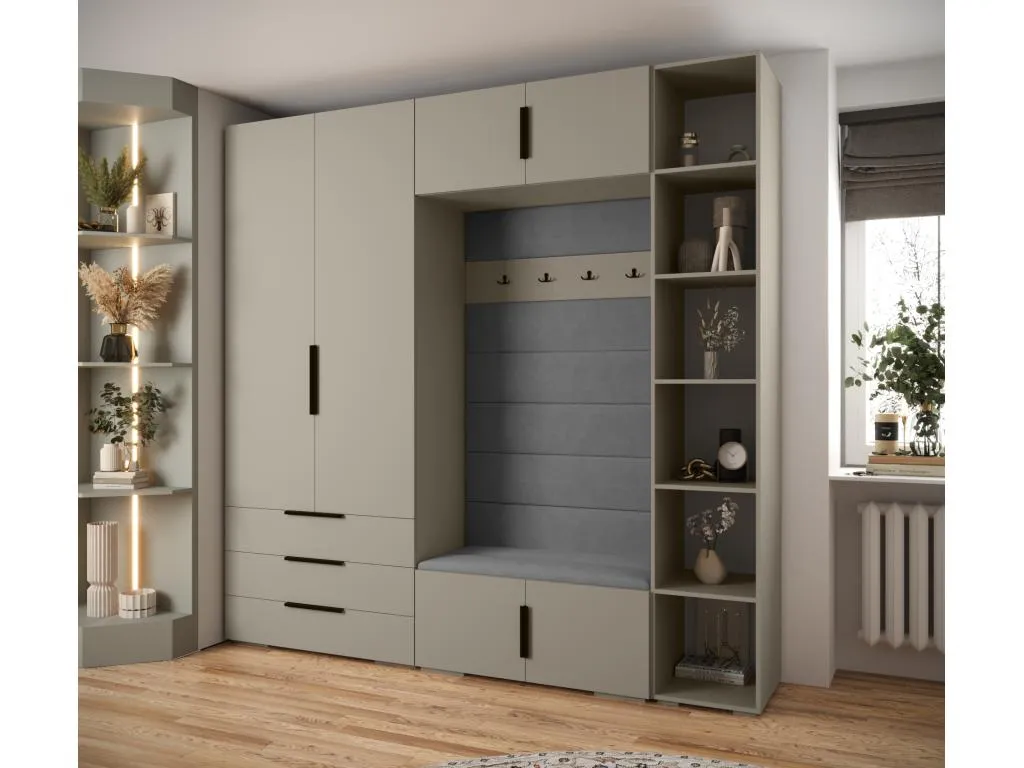 Francomuebleses 1 armario con puertas batientes 236.7/240/47