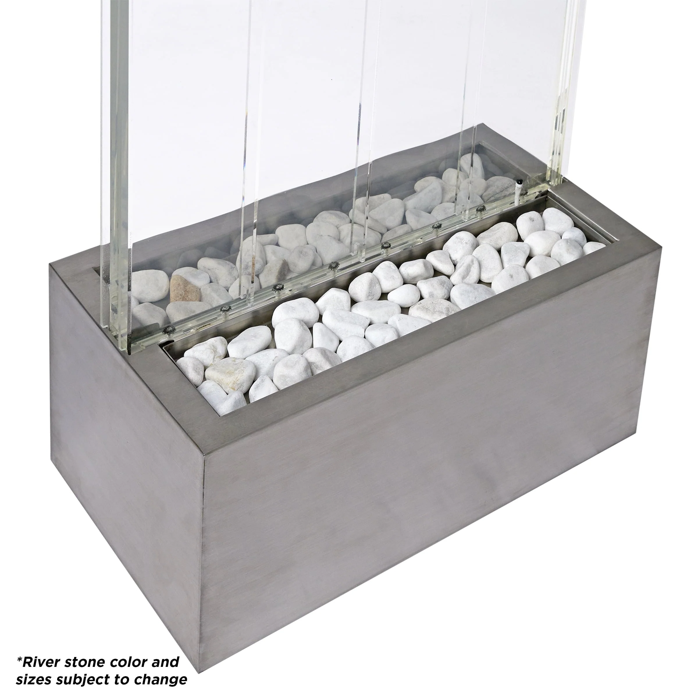 Alpine Corporation 72"H Indoor Acrylic Bubble Wall Corded Electric Fountain - Image 12