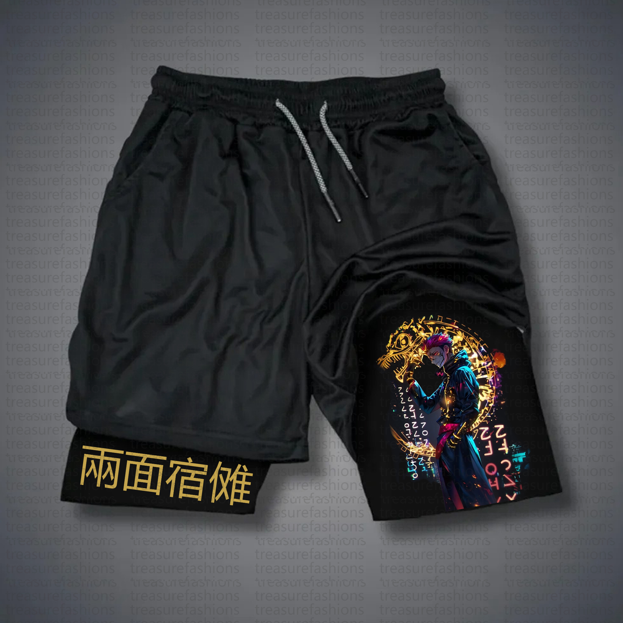 Unisex “ Comicssoul” Casual Streetwear Shorts