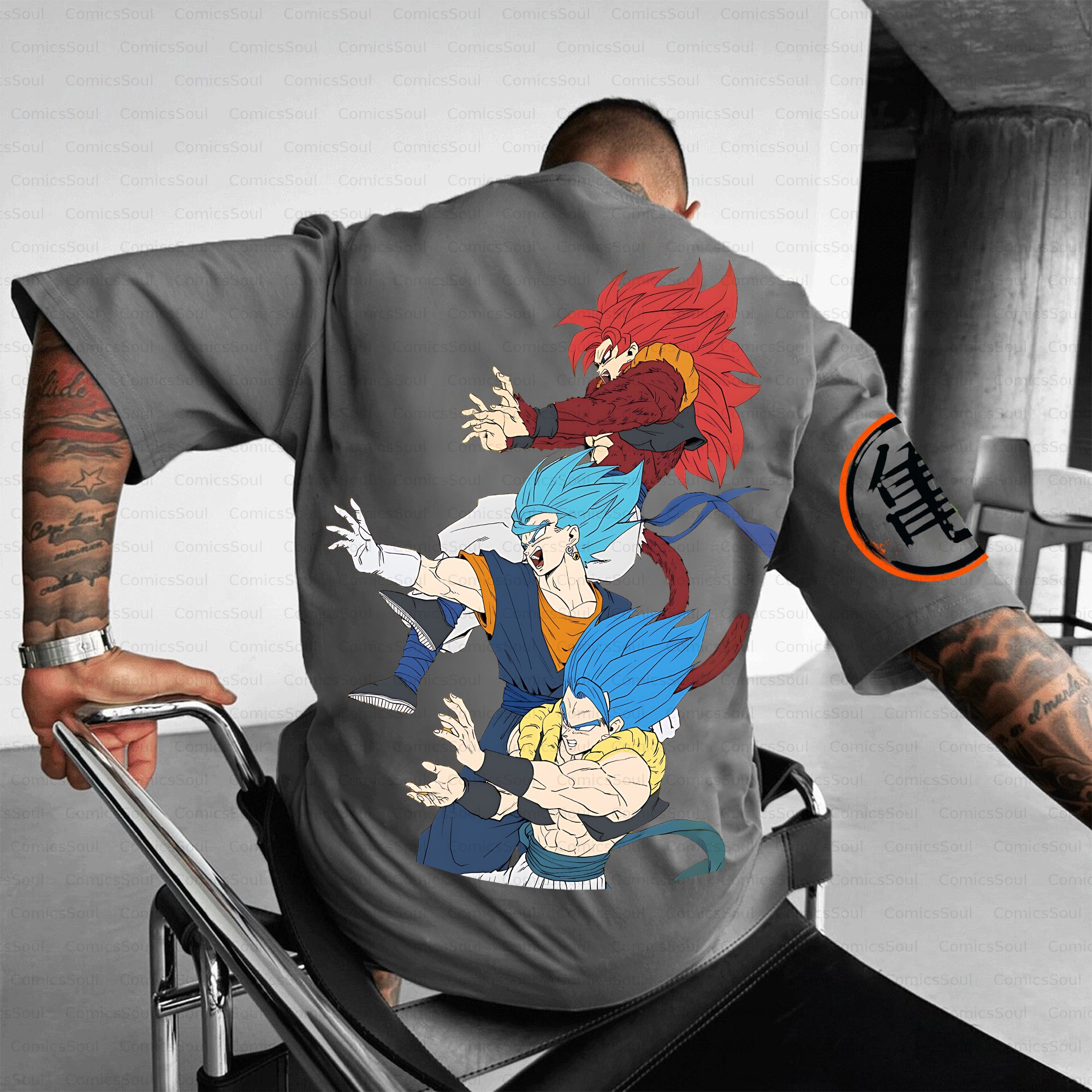 Unisex Anime Inspired Vintage T-Shirt