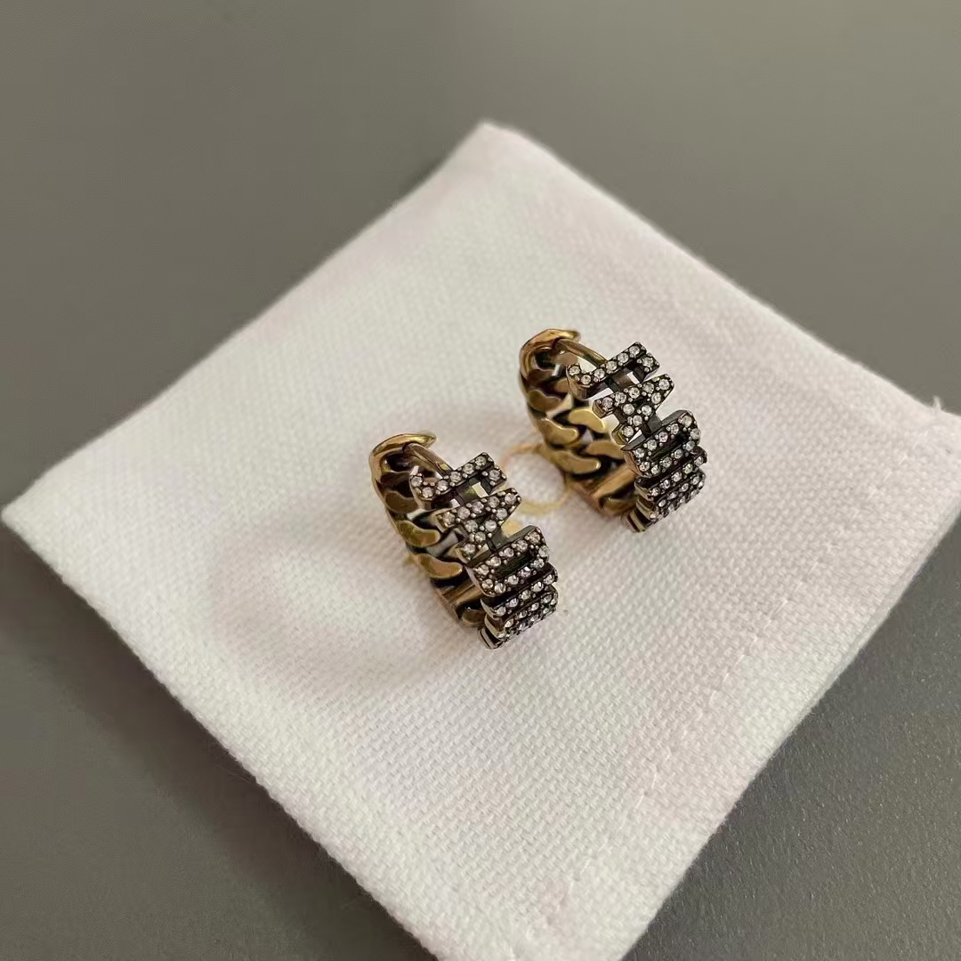 Dior JADIOR Hoop Earrings Ring - Two Wear Ways - Original Replica Club