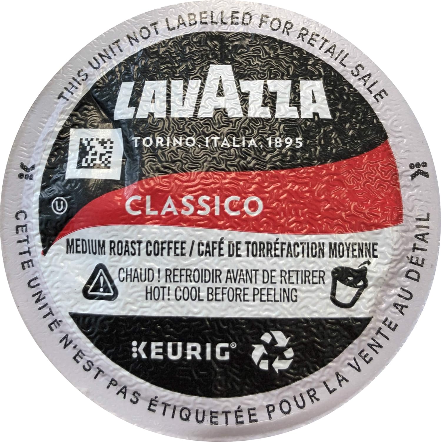 Lavazza K-Cup Portion Pack for Keurig Brewers. Classico. 24 Count