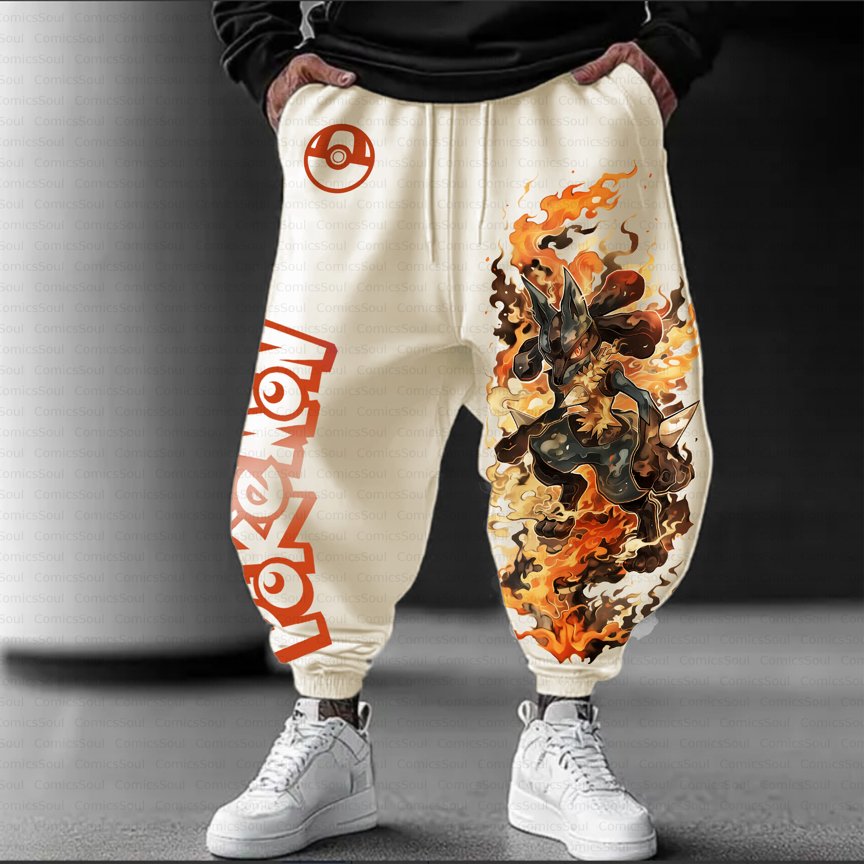 Unisex Casual Anime Streetwear Pant
