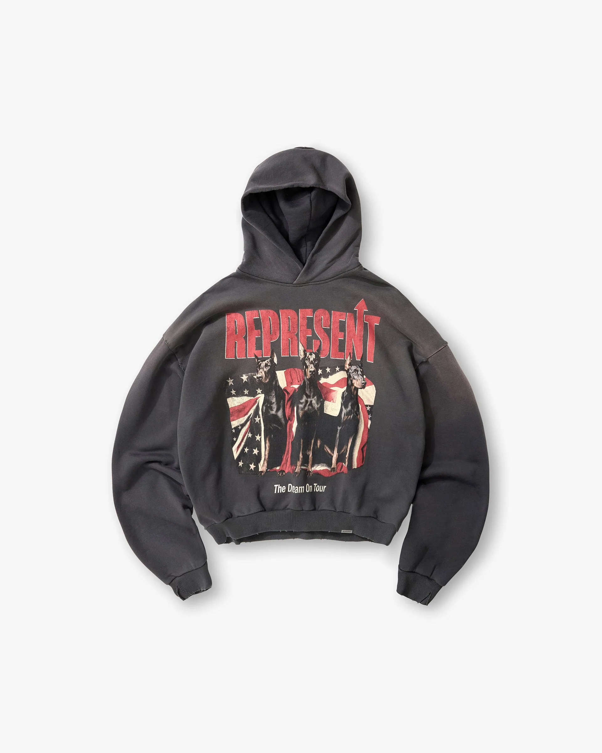 Dream On Tour Hoodie - Sun Fade Grey