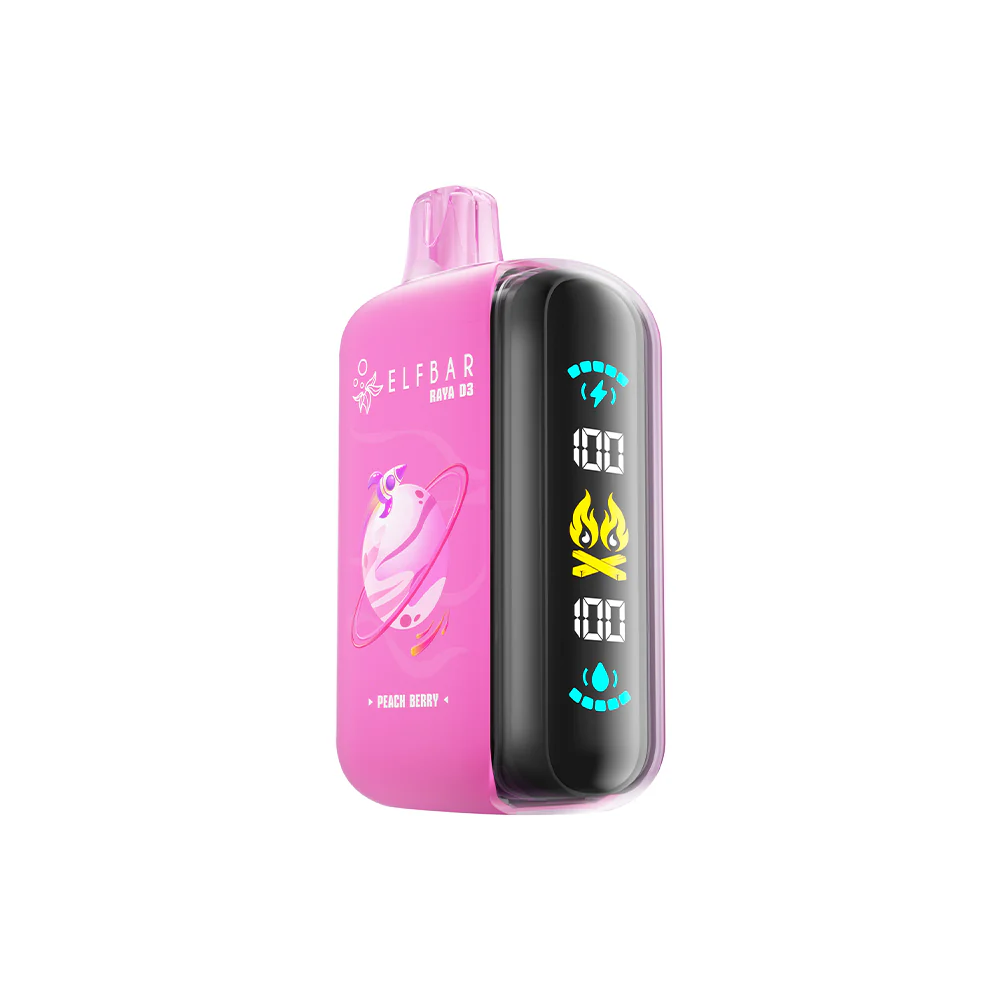 ELFBAR RAYA D3 cigarette électronique jetable (toutes les saveurs)