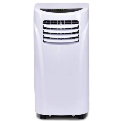 Costway 8000 BTU Portable Air Conditioner & Dehumidifier Function Remote w/ Window Kit