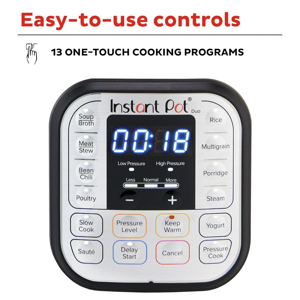 Qt Electric Pressure Cooker 7 In 1 with Easy Release Steam