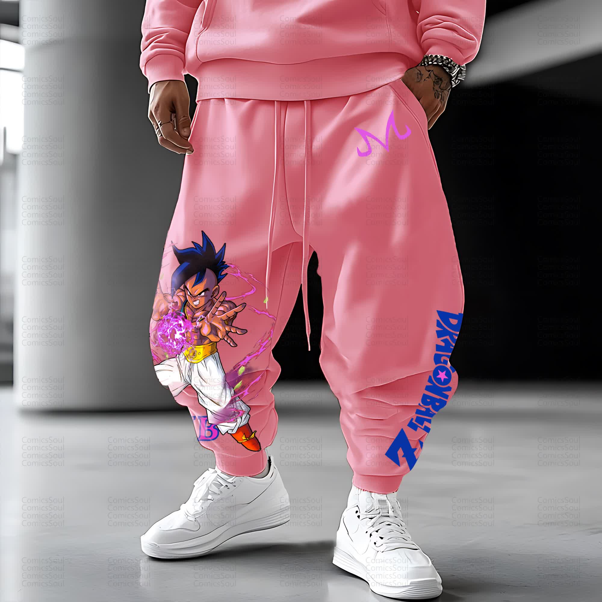 Unisex Anime Inspired Vintage Pants丨Comicssoul
