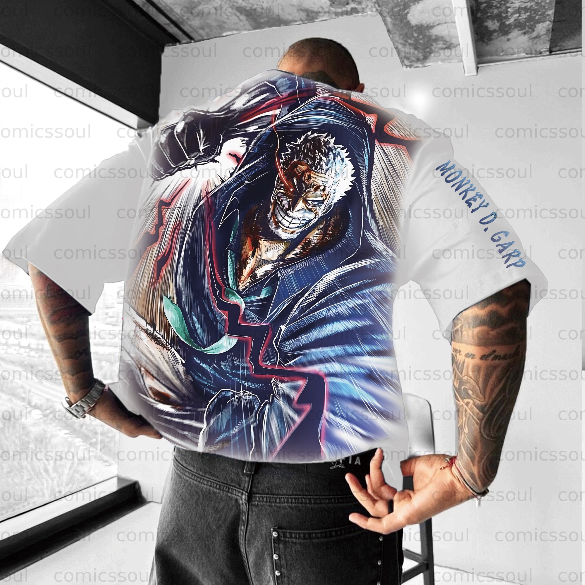Unisex Anime Inspired Vintage T-Shirt