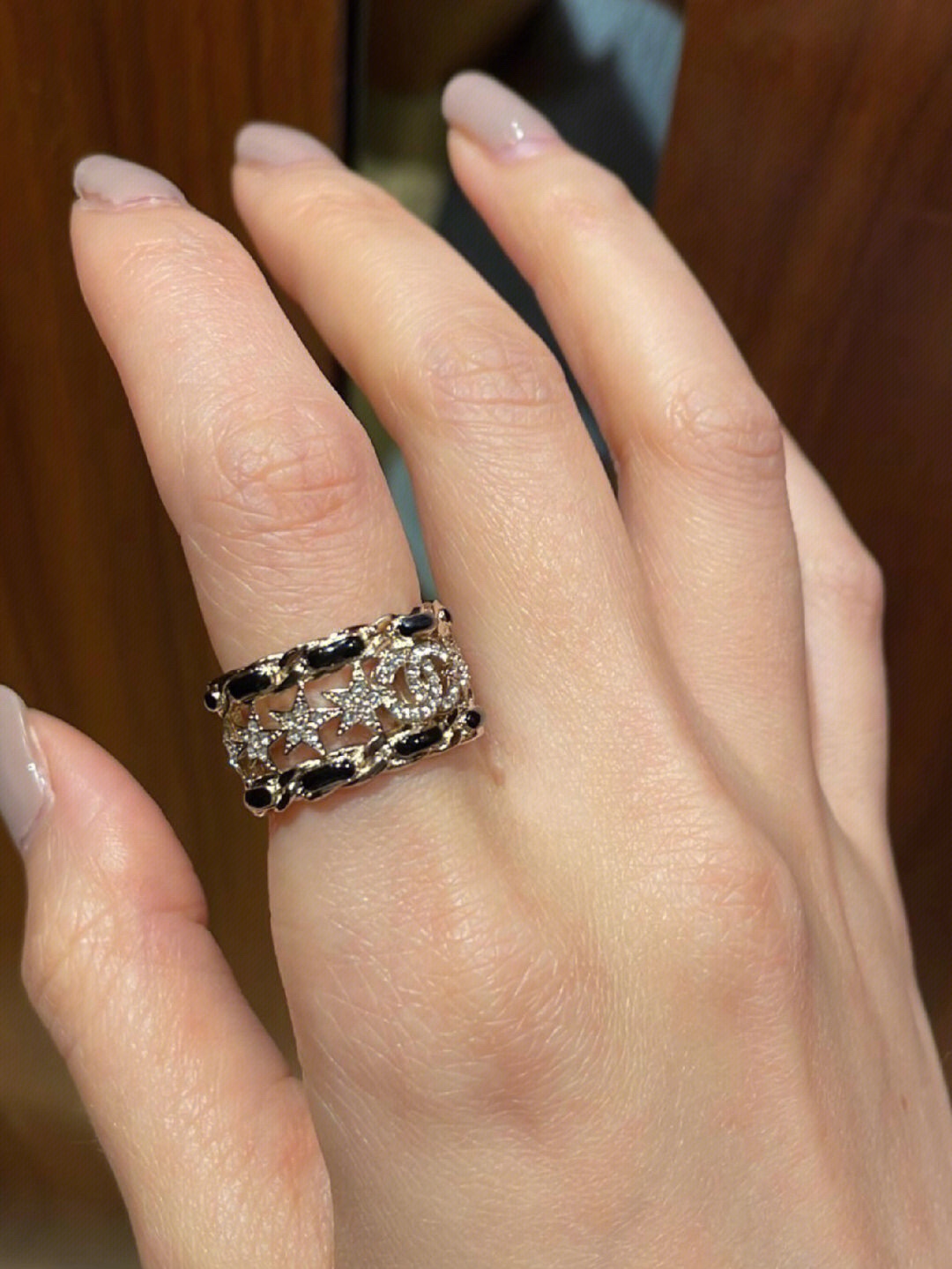 Chanel Coco Crush Ring - Wide No Diamond - Original Replica Club