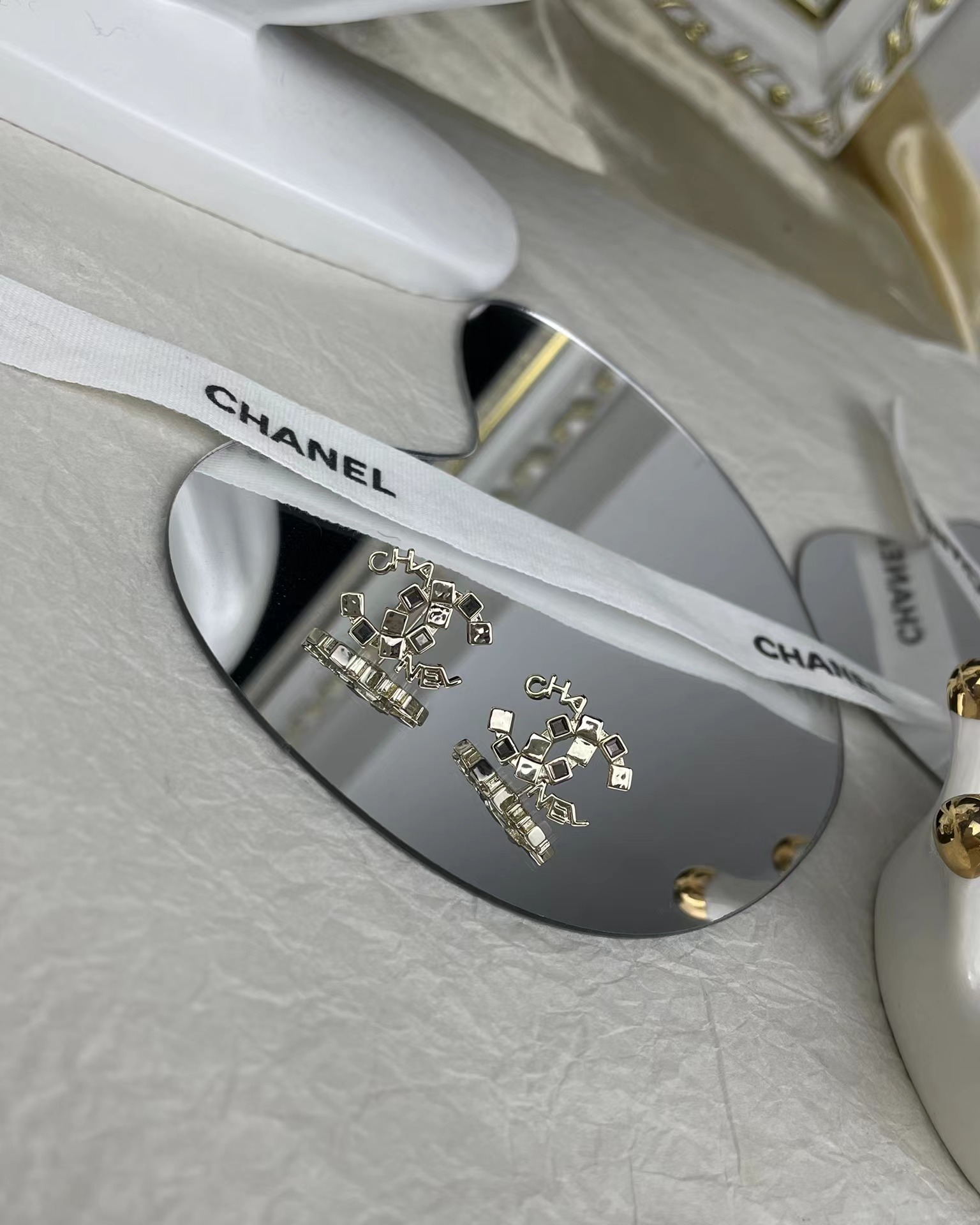 Chanel Letters Double C Earrings - Original Replica Club