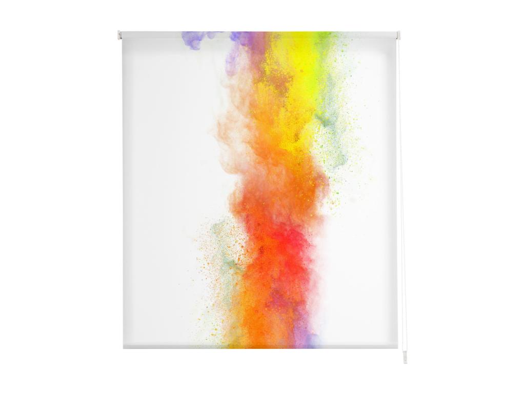 Tucasago | Estores Personalizados de COCINA | 150 x 180 cm (Ancho por Alto) Tamaño de Tela 147 x 175 cm | Modelo C-1231 Color Unico
