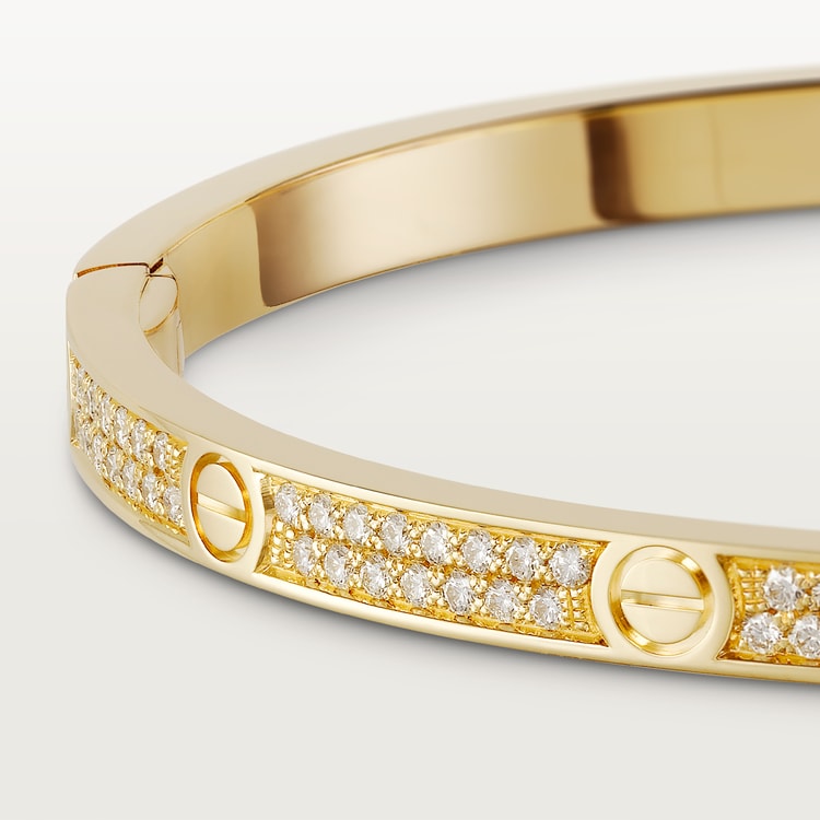 Replicate LOVE bracelet, small model, paved(1:1 replica) - Original Replica Club