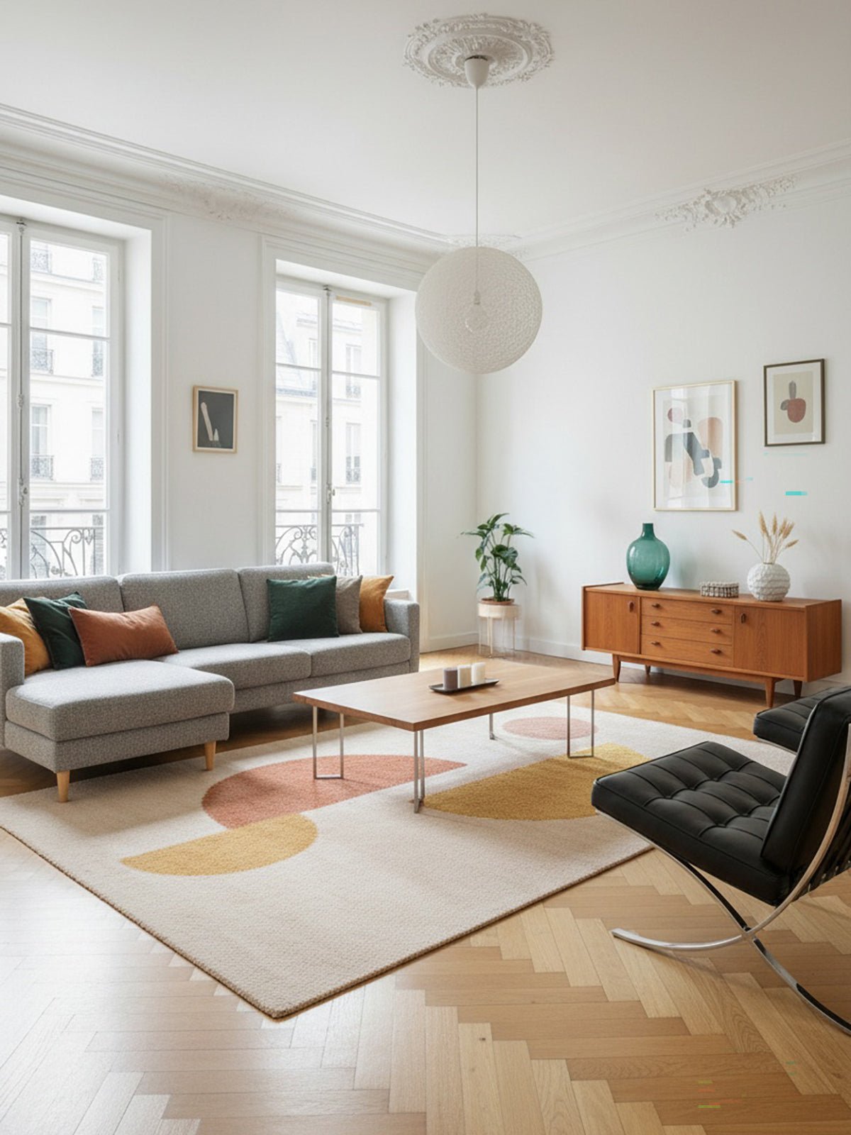 AFK Living vloerkleed Moon - zeer zacht - terracotta