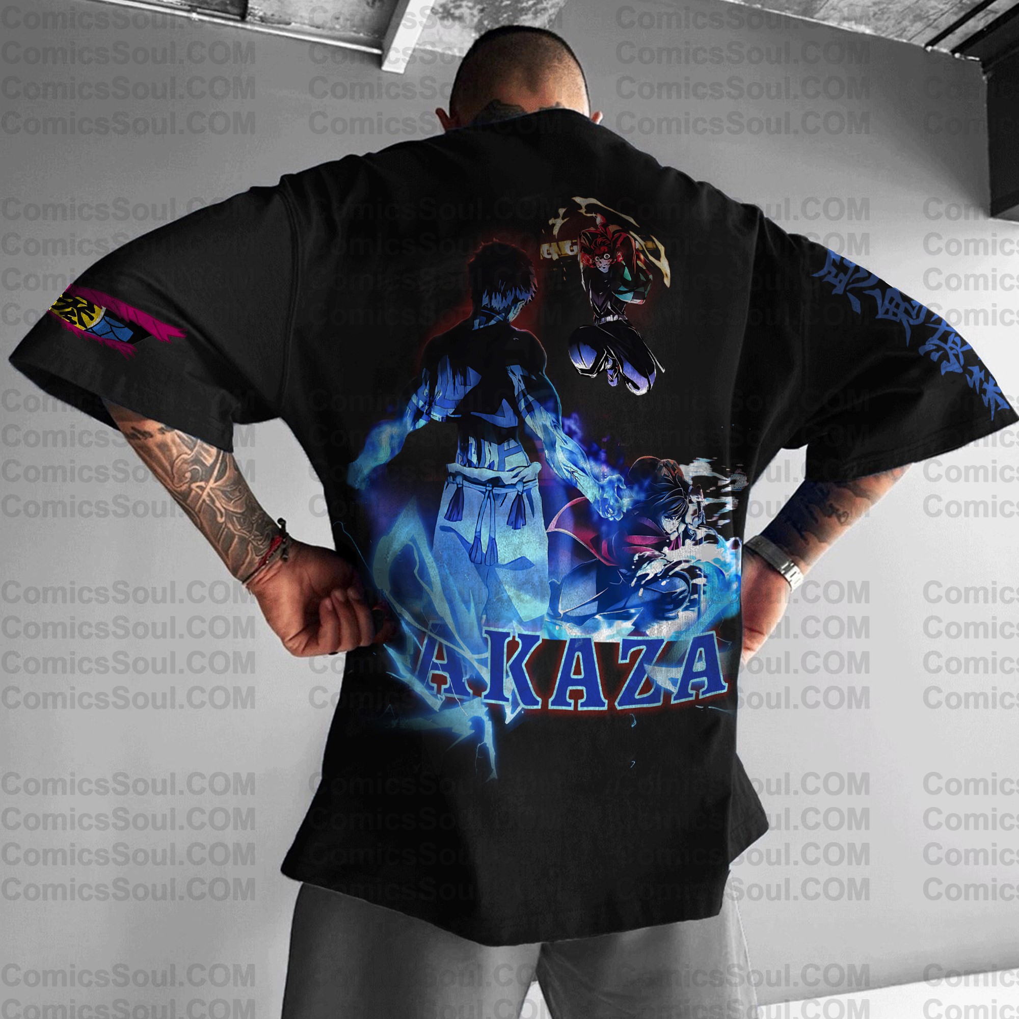 Unisex Anime Inspired Vintage T-Shirt| KNY