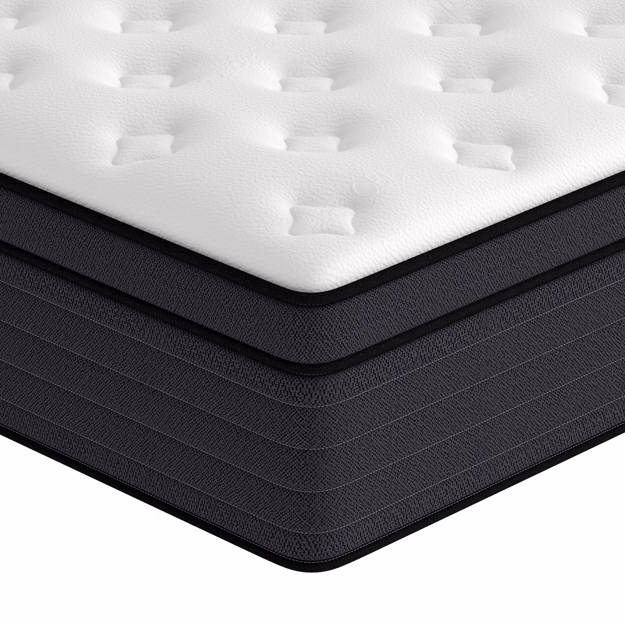 CICIMLU 12 inch Queen Mattress,Gel Memory Foam & Spring Hybrid Medium Comfort Mattress in a Box,CertiPUR-US