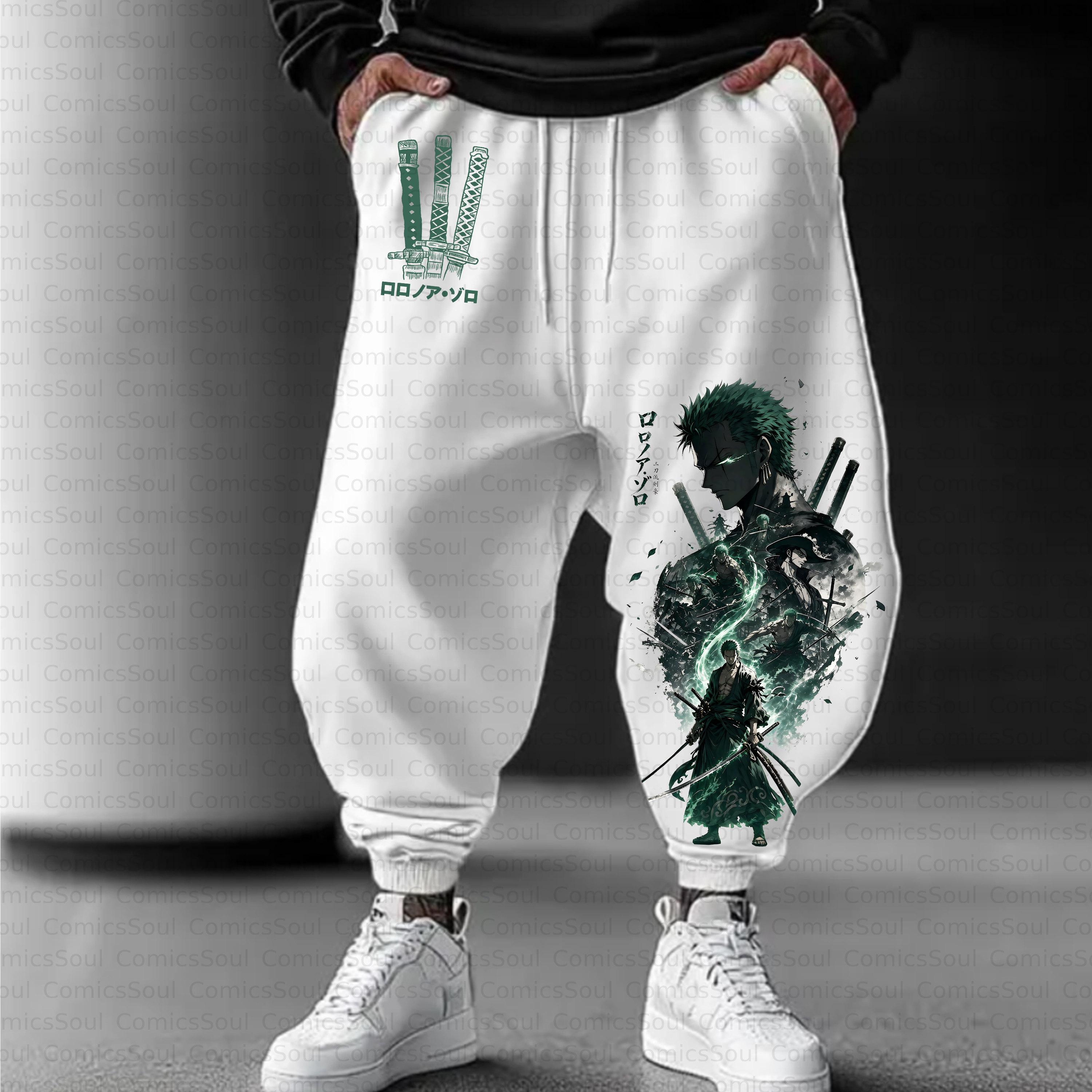 Unisex Casual Anime Streetwear Pant