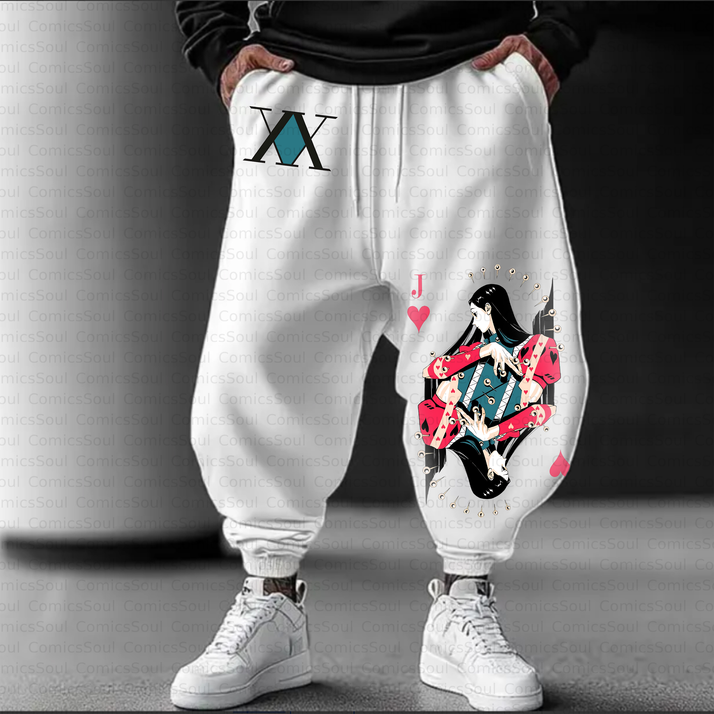 Unisex Casual Anime Streetwear Pant