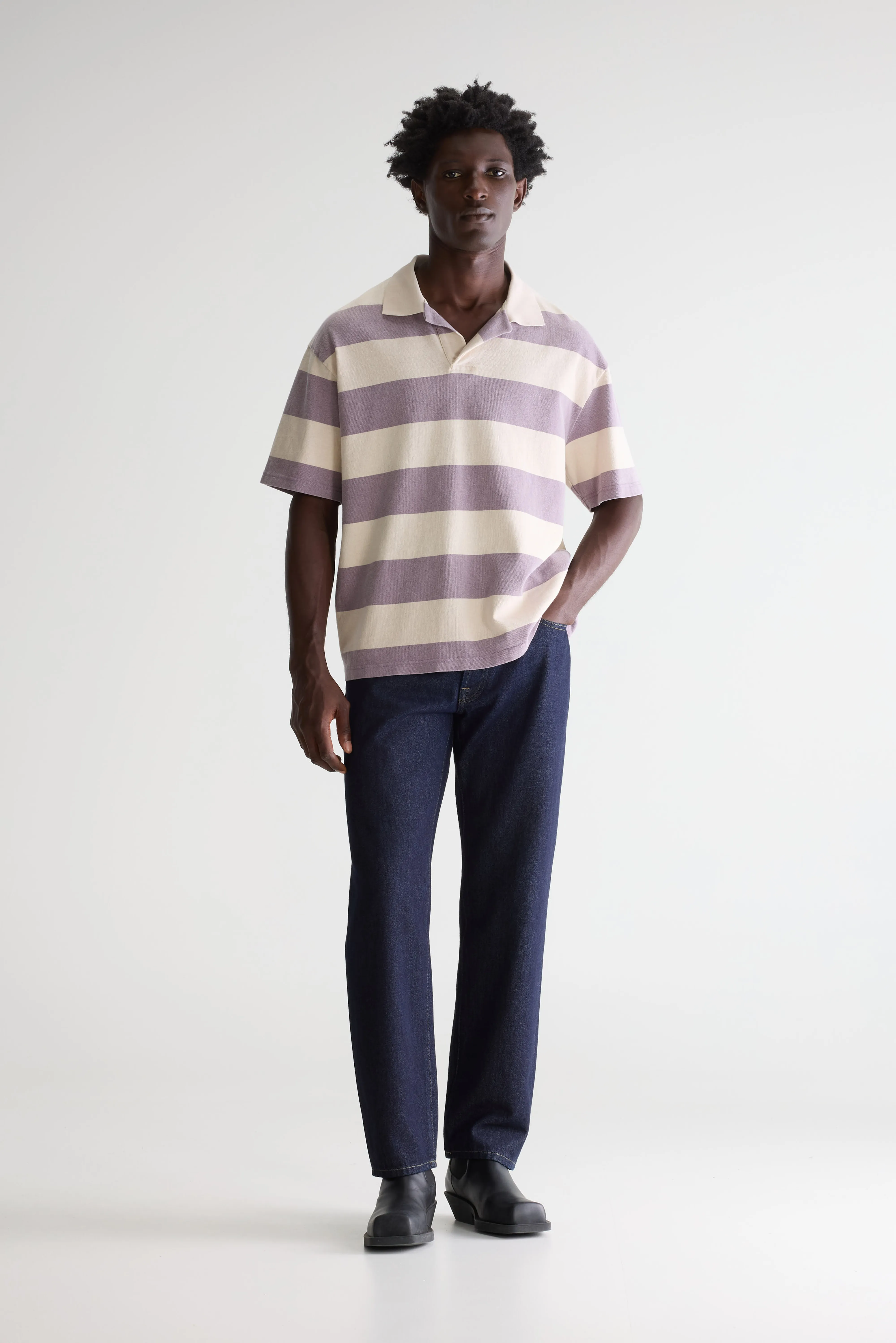 Bellerose Forst short-sleeve polo (261 / M / STRIPE D)