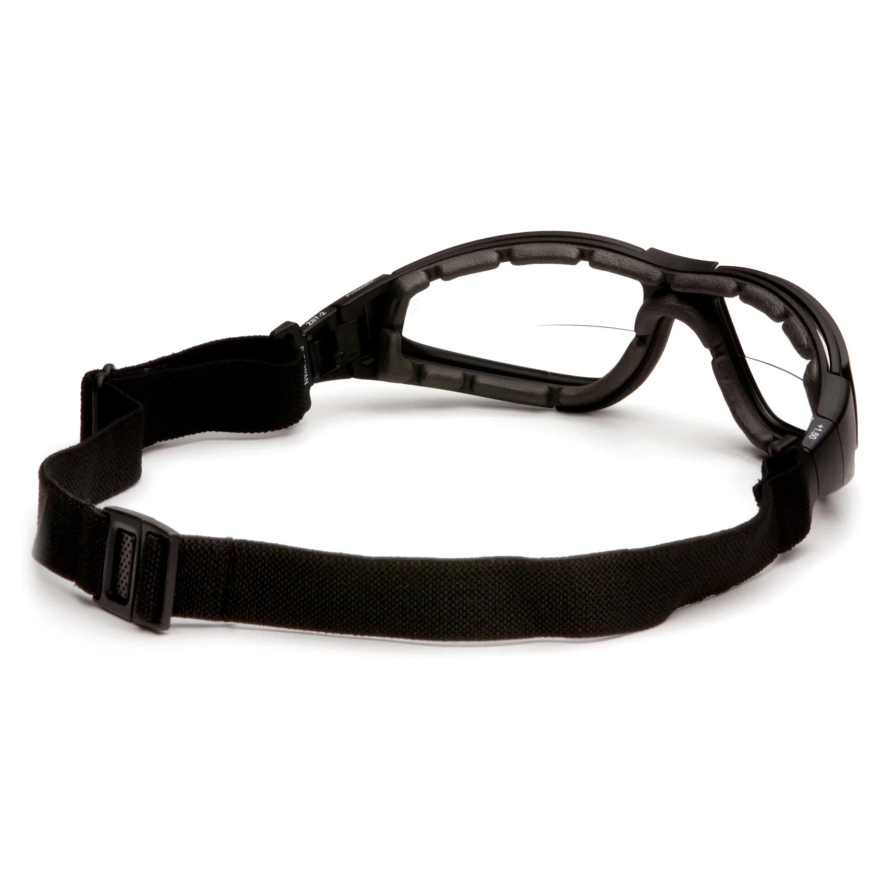 Pyramex XSG Bifocal Safety Goggle Black Frame Clear Anti-Fog Lens - KTF Painting Interior Exterior