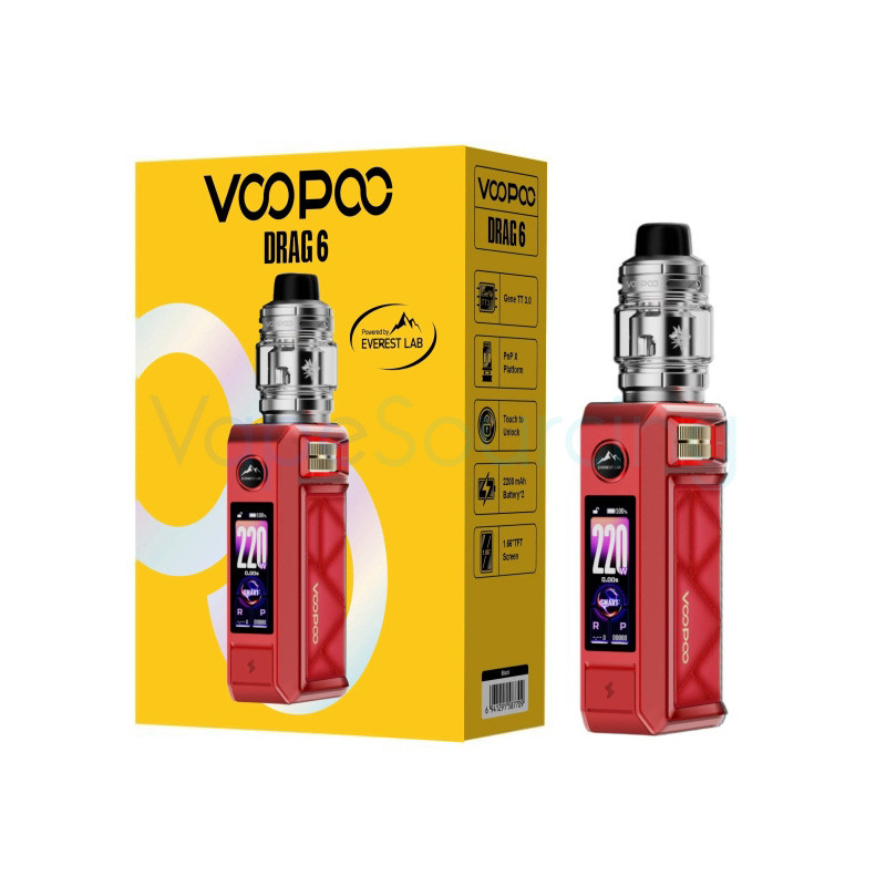 VO0PO0 Drag 6 Vape Mod Kit 4400mAh 220W