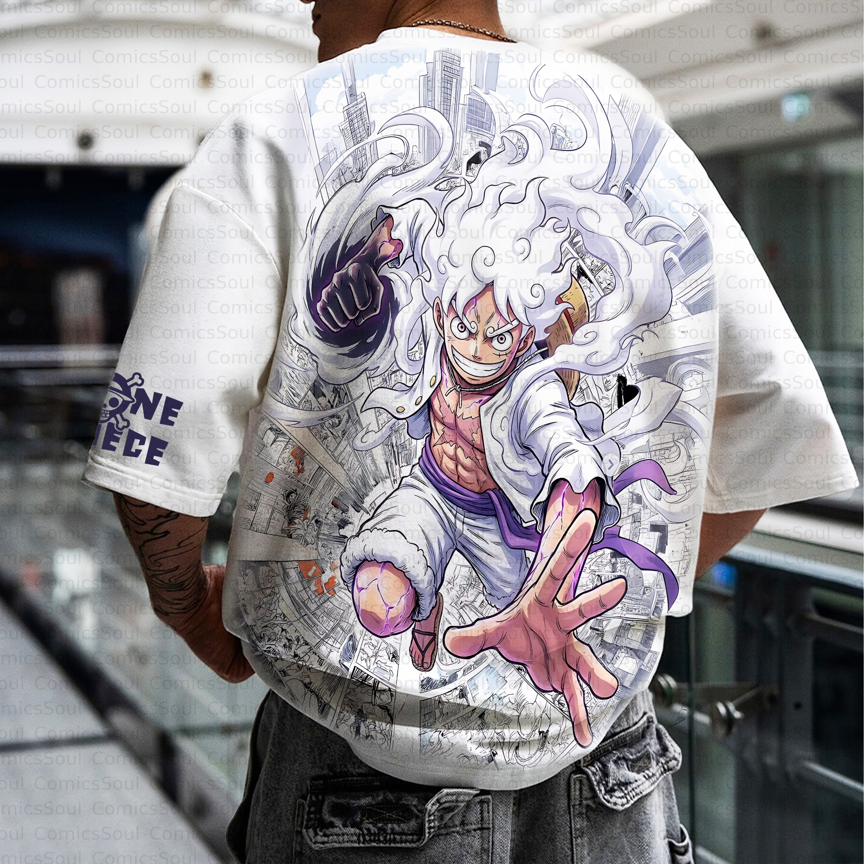 Unisex Anime Inspired Vintage T-Shirt