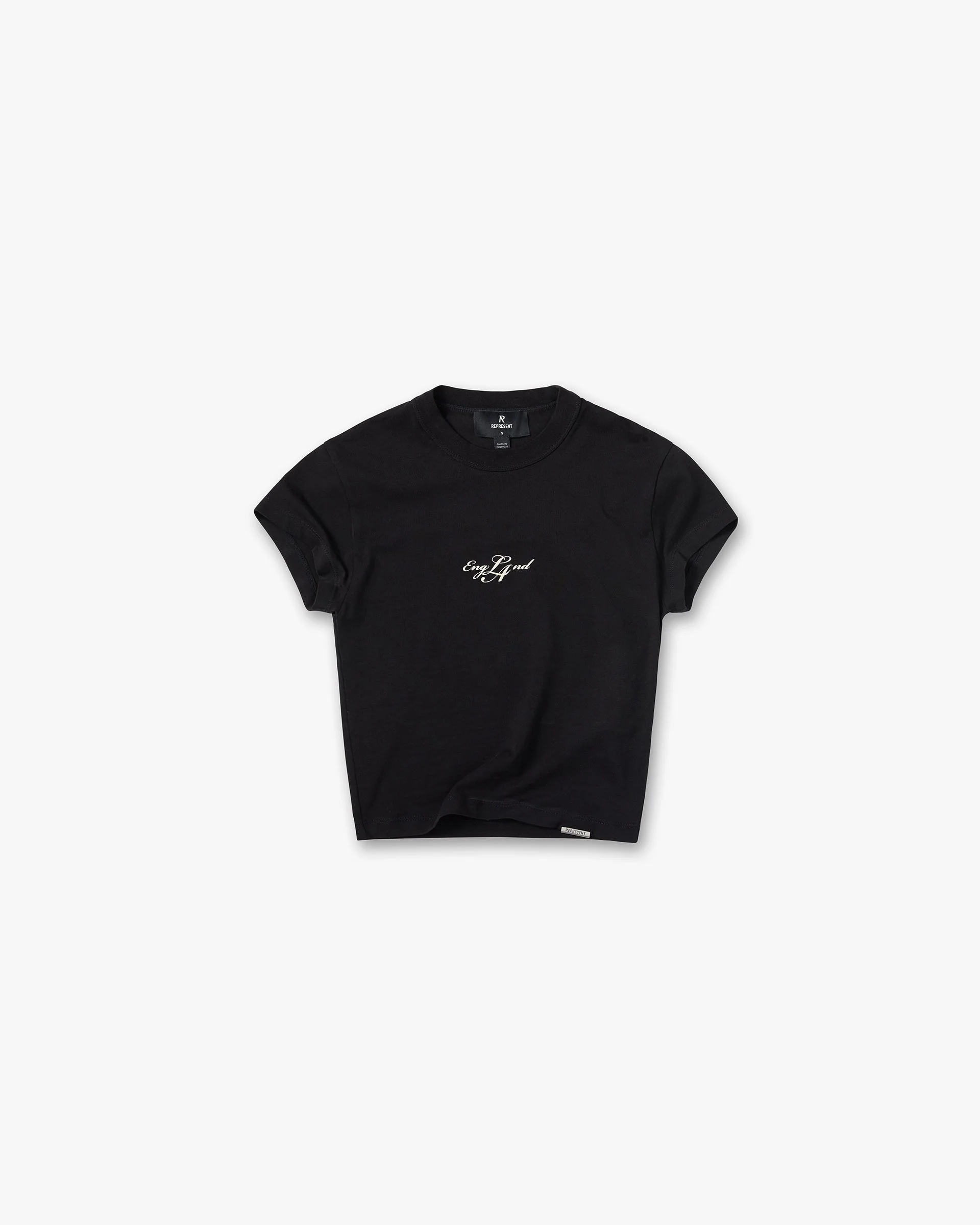 EngLAnd Baby Tee - Jet Black