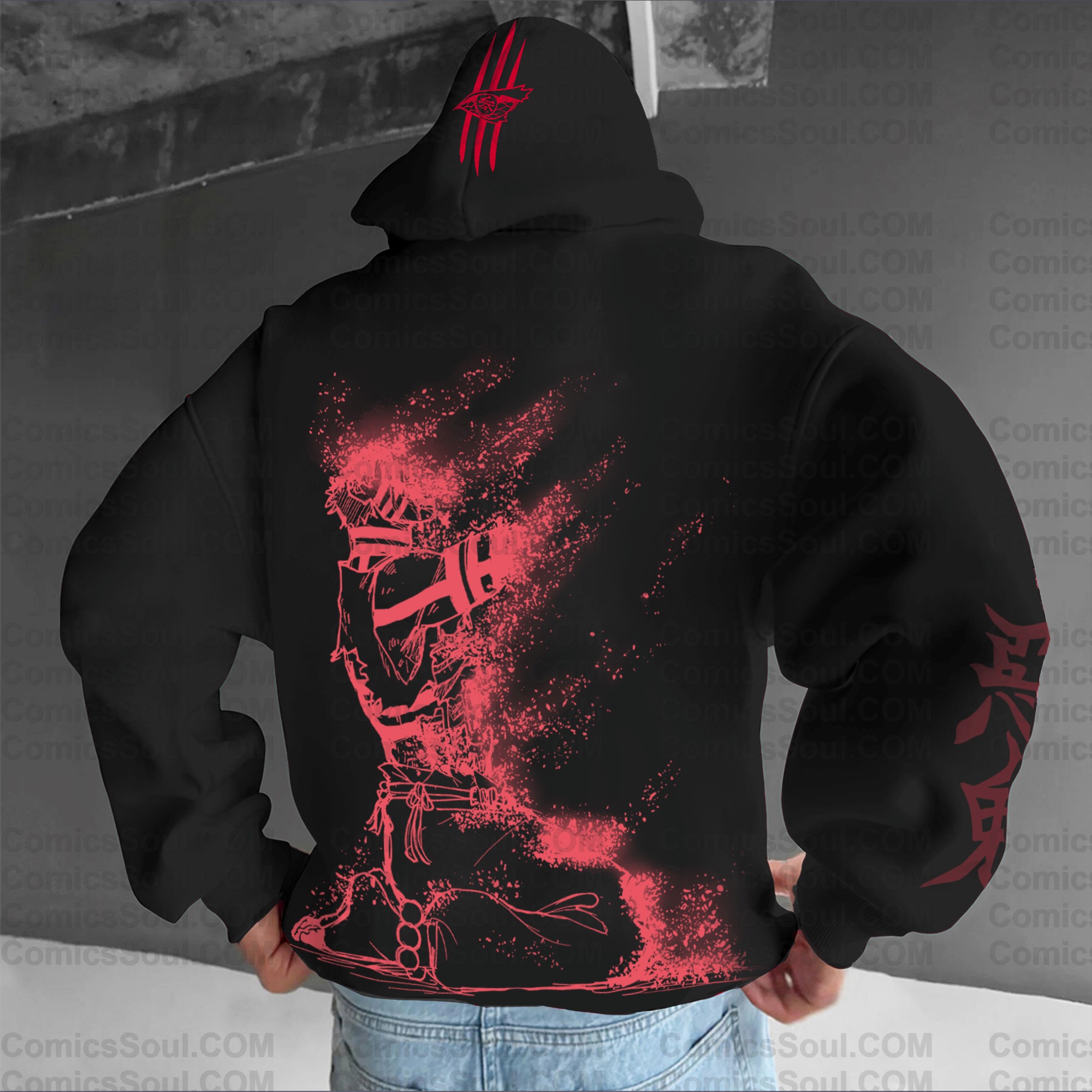 Unisex Anime Graphic Streetwear Vintage Hoodie| KNY