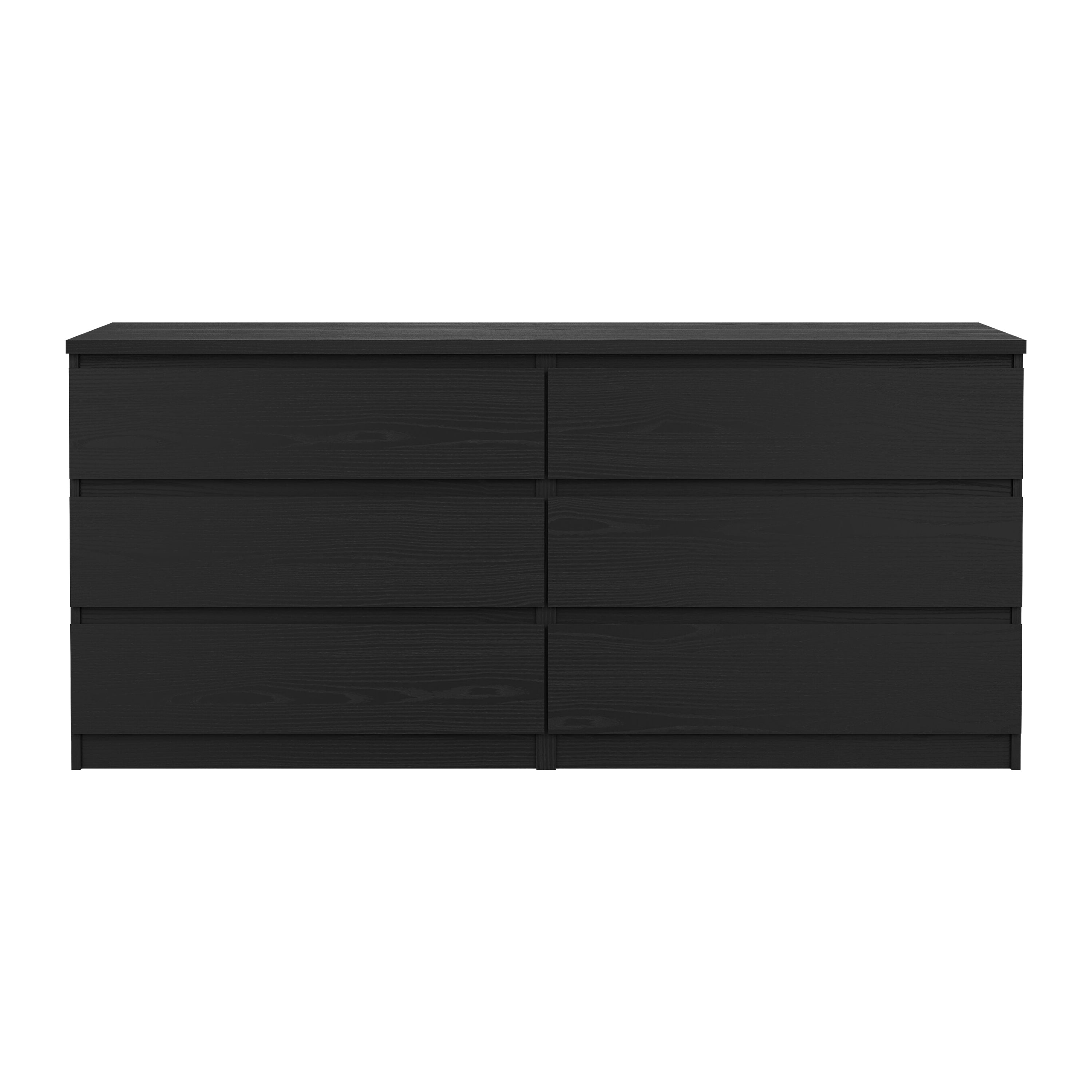Blokker basic Slide Ladekast - 6 lades - Zwart