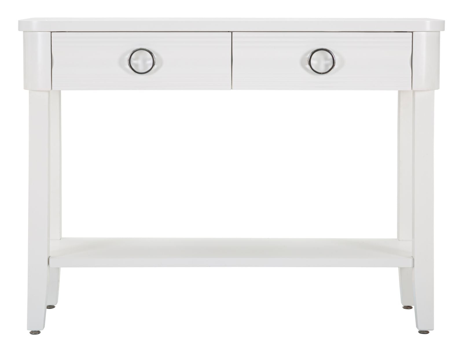 Mauro Ferretti Shine Console met 2 lades in wit hout