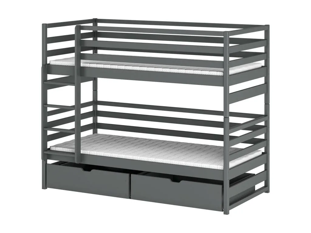 Litera Mueblestop BB014 80x190 cm Grafito LGLH24275