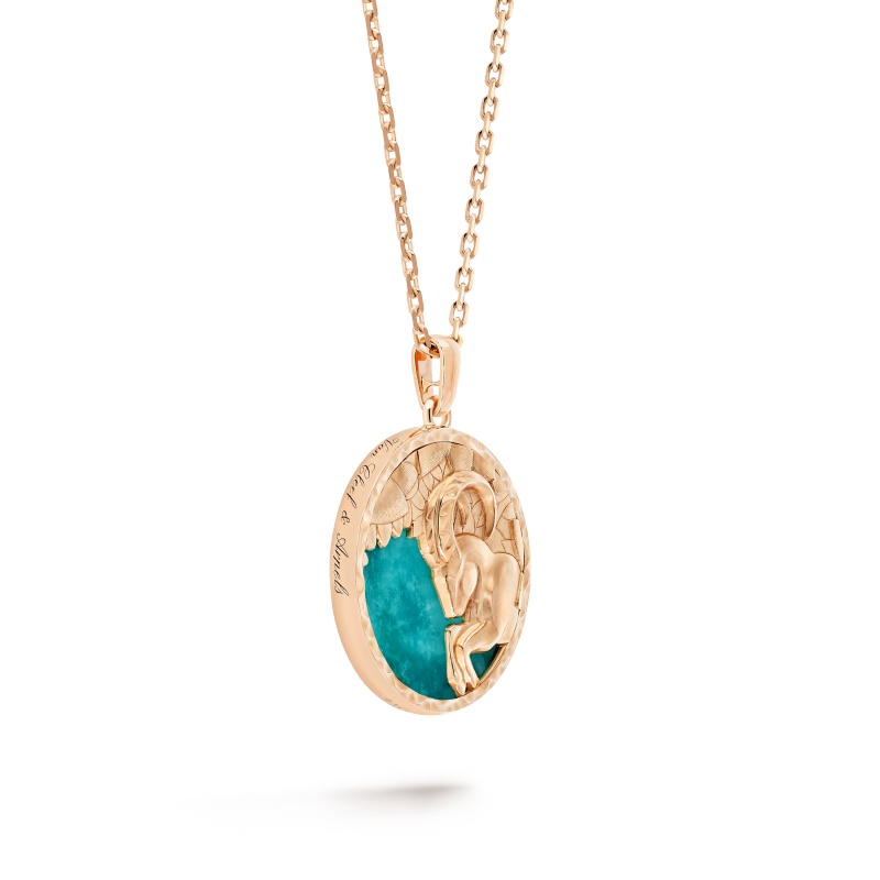 Replicate Zodiaque long necklace Capricorni (Capricorn)(1:1 replica) - Original Replica Club