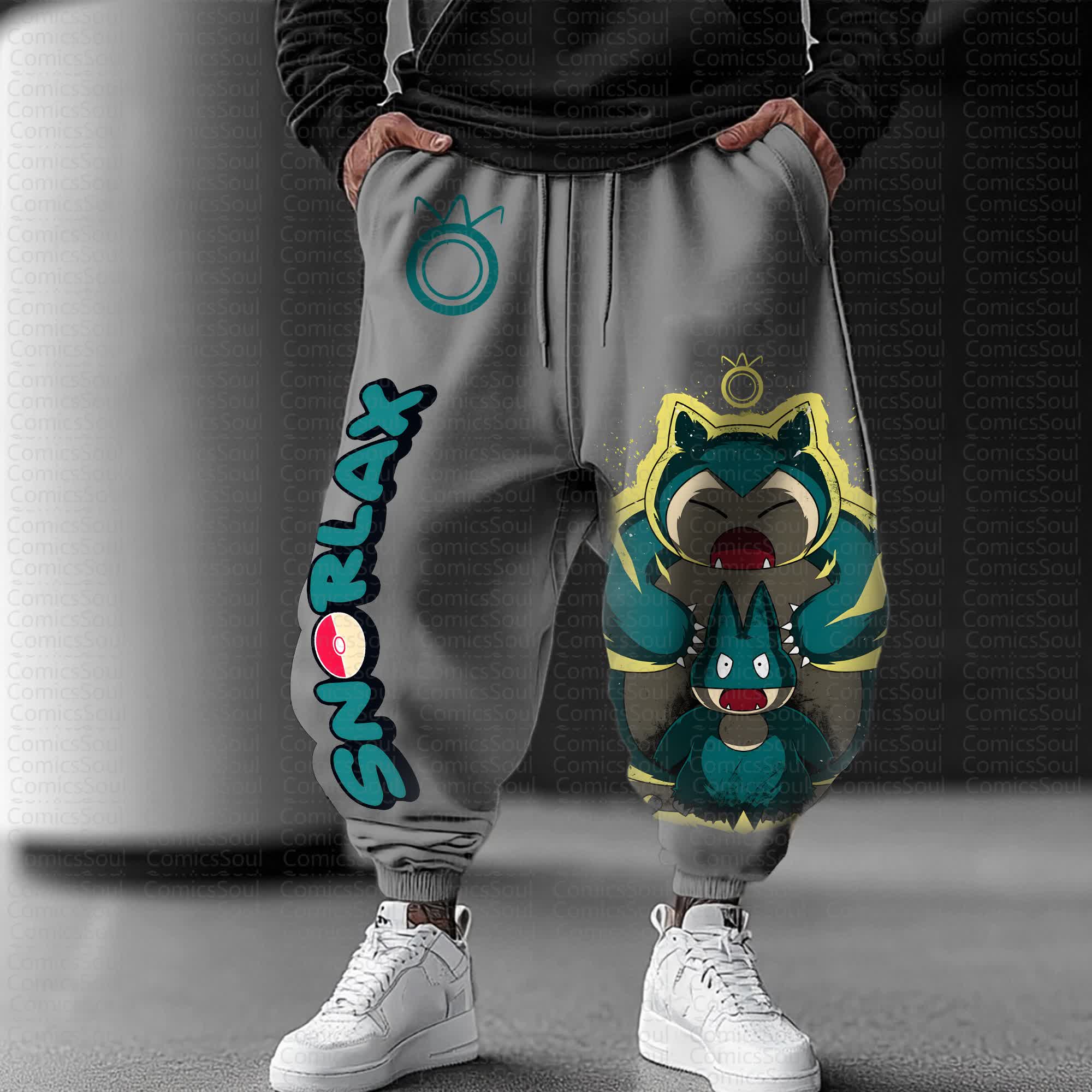 Unisex Anime Inspired Vintage Pants丨Comicssoul