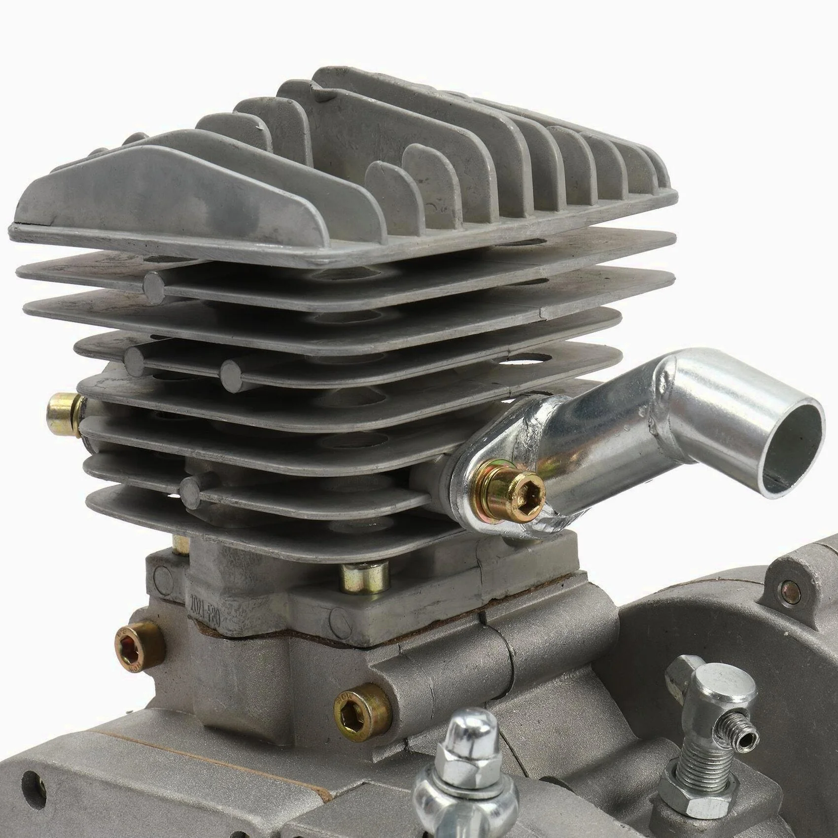 Zimtown 80cc 2-Stroke Engine Bike Motor Kit For 26in Bicycles, Silver White - Image 4 Zimtown 80cc 2-Stroke Engine Bike Motor Kit For 26in Bicycles, Silver White - Image 4