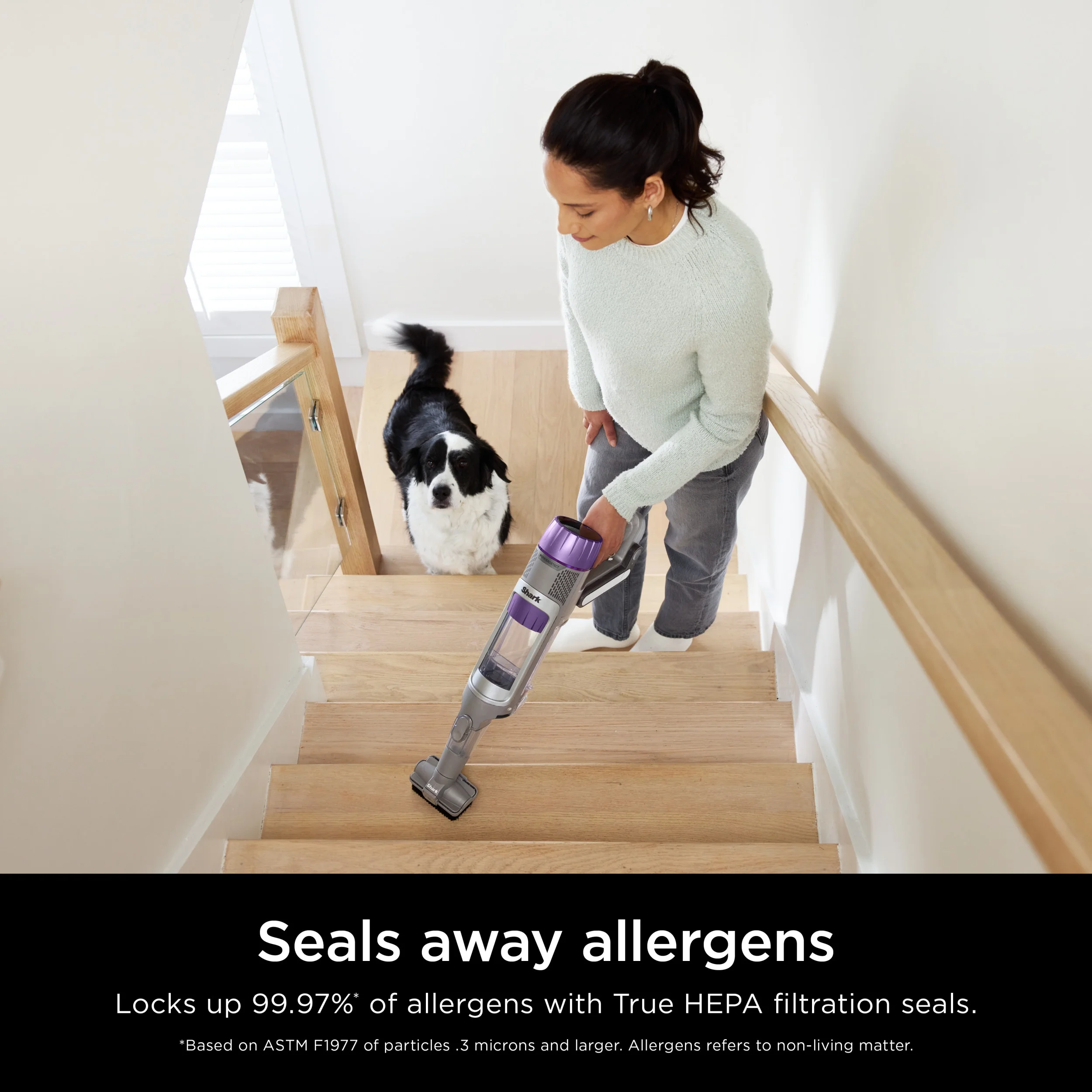 Shark PowerDetect Cordless Stick Vacuum, Multi-Surface, with DuoClean Detect Nozzle and MultiFLEX Wand, Up to 60 Mins Runtime, IP1250 Blue - Image 18