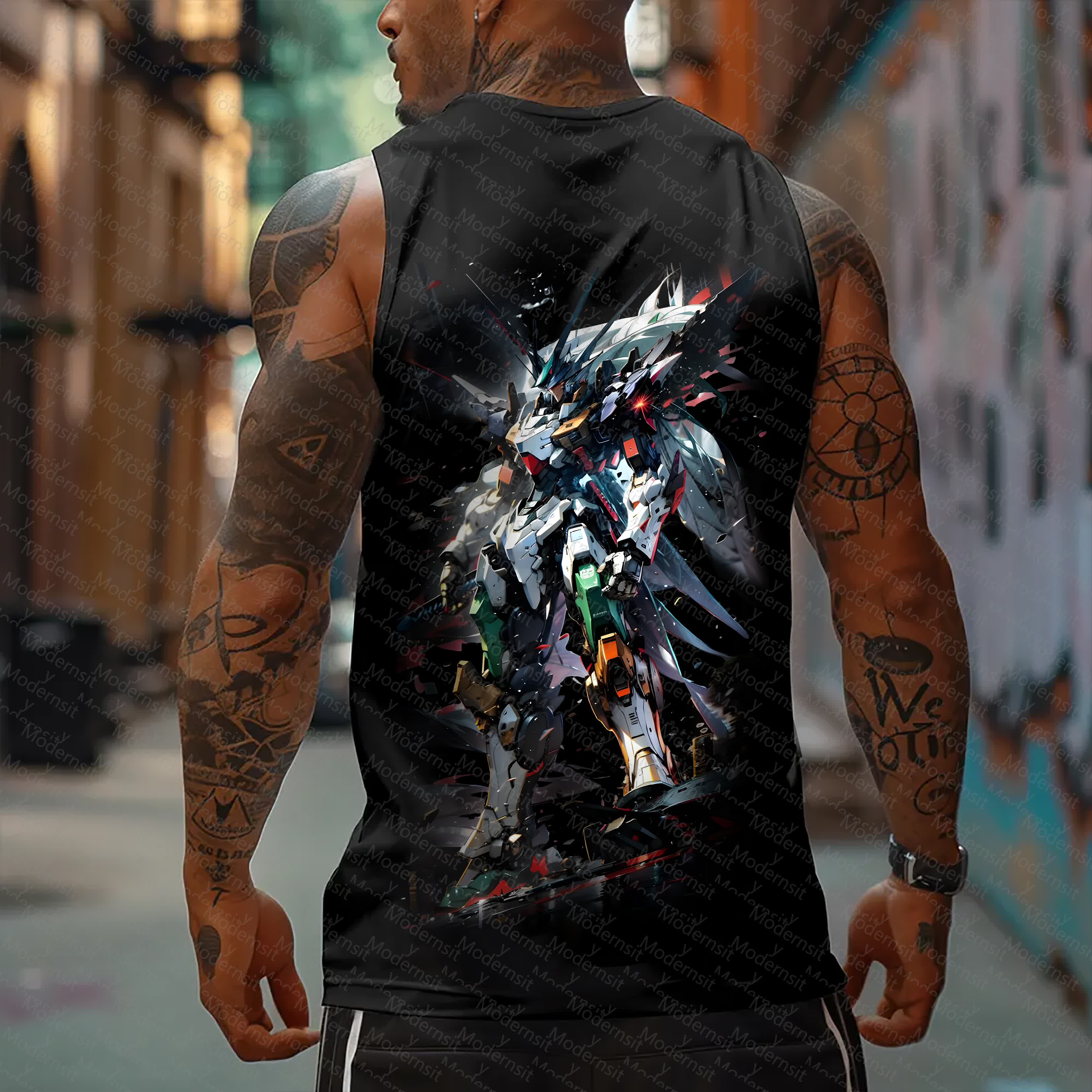 Unisex  “Comicssoul” Casual Anime  Tank Top