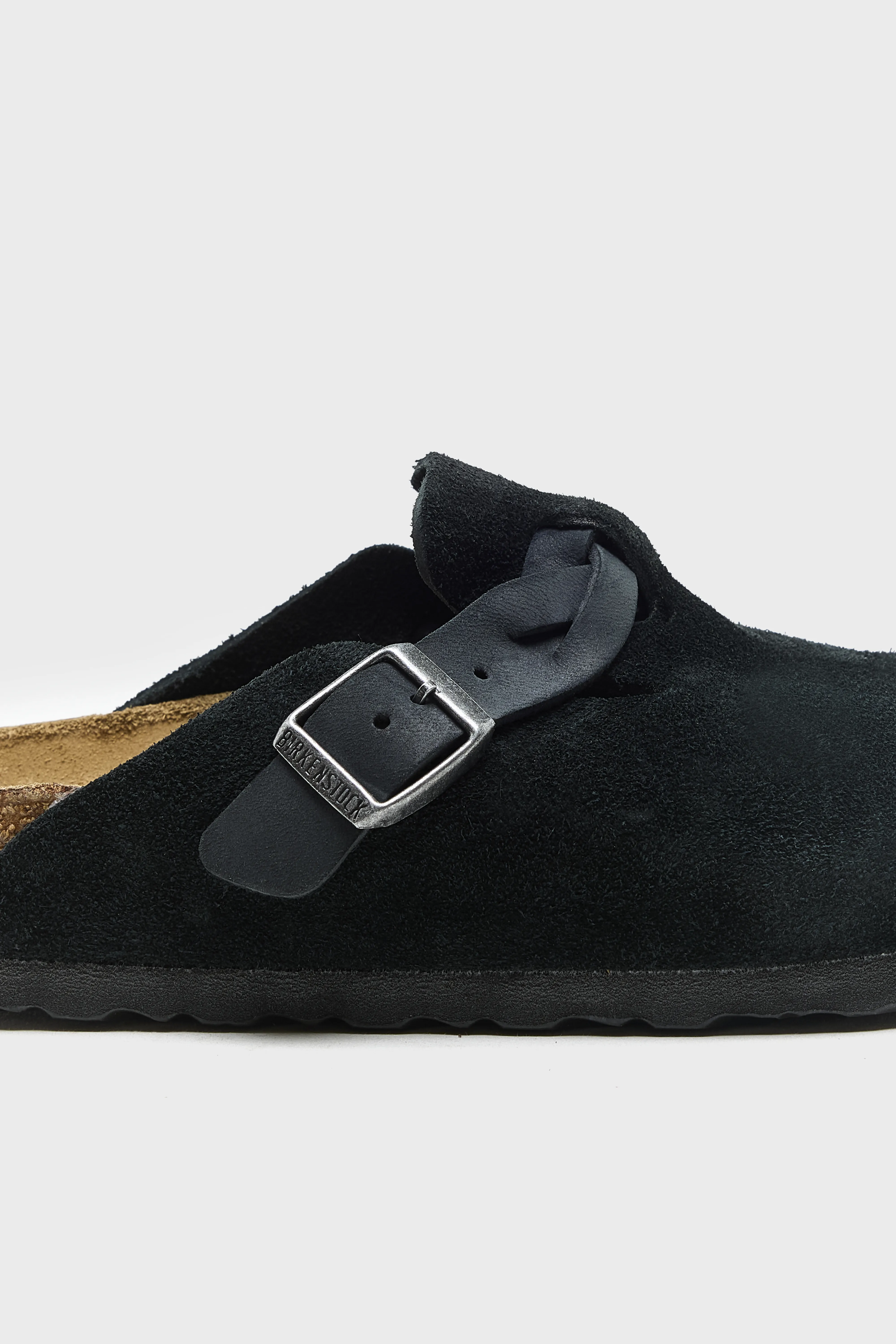 Bellerose Boston Braided Suede for Women (261 / W / BLACK)
