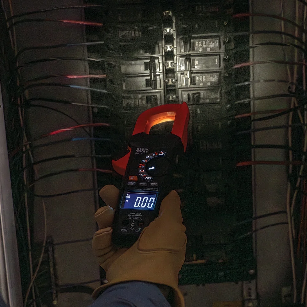 Klein Tools CL810 600A AC/DC Auto-Ranging Digital Pro Clamp Meter with - Image 11