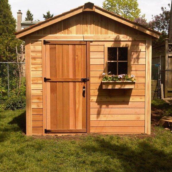 WAYFAIR 8 Ft. W X 8 Ft. D Wooden Storage Shed
