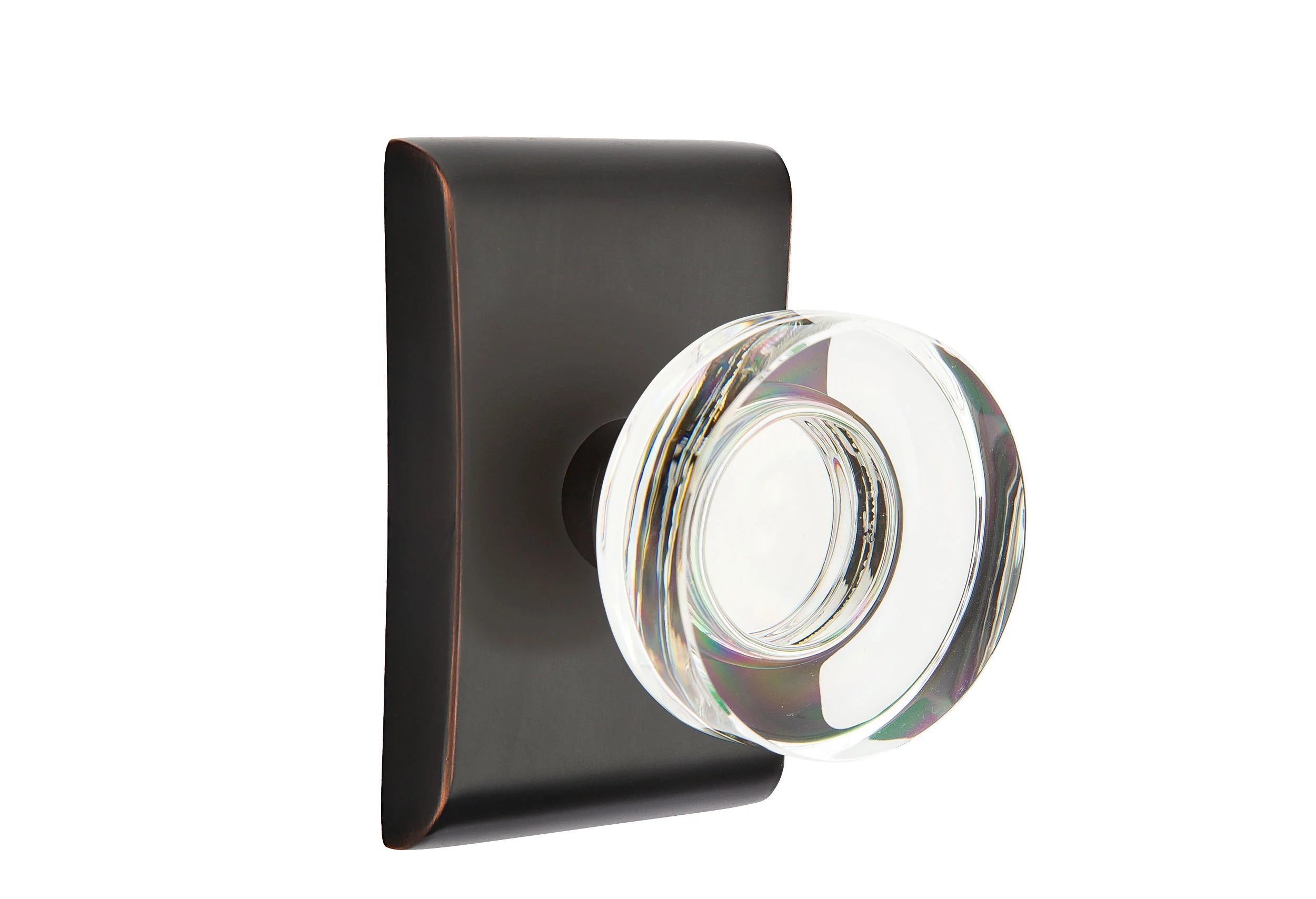 Modern Disc Glass Knob - KTF Painting Interior Exterior